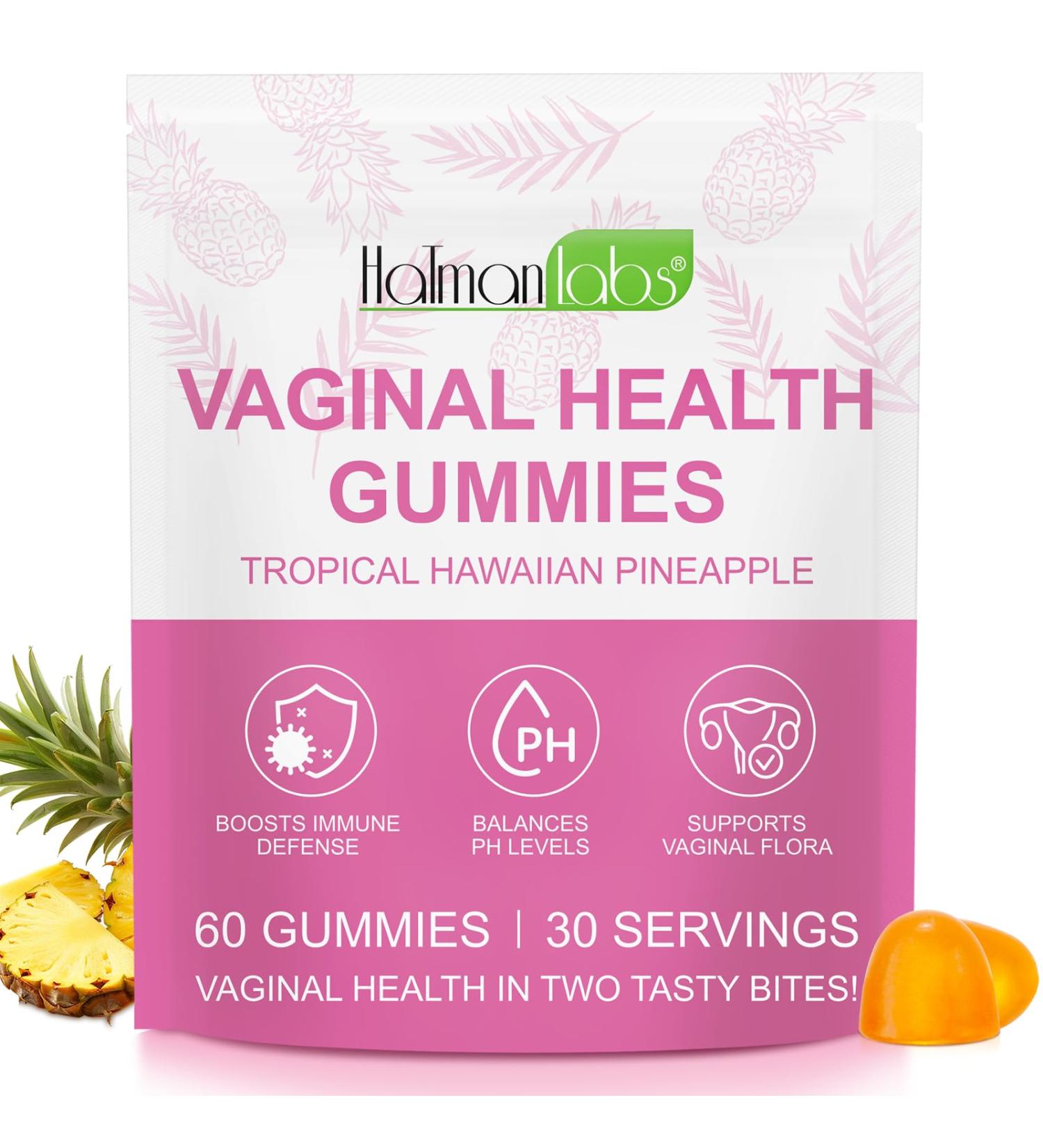 Vaginal Probiotics for Women PH Balance Gummies Probiotics for Women Vaginigal Health Support Healthy Odor Yeast Balance & Flora Vaginal Health Supplement 60 Count (Pack of 1) - Buy Online on GoSupps.com