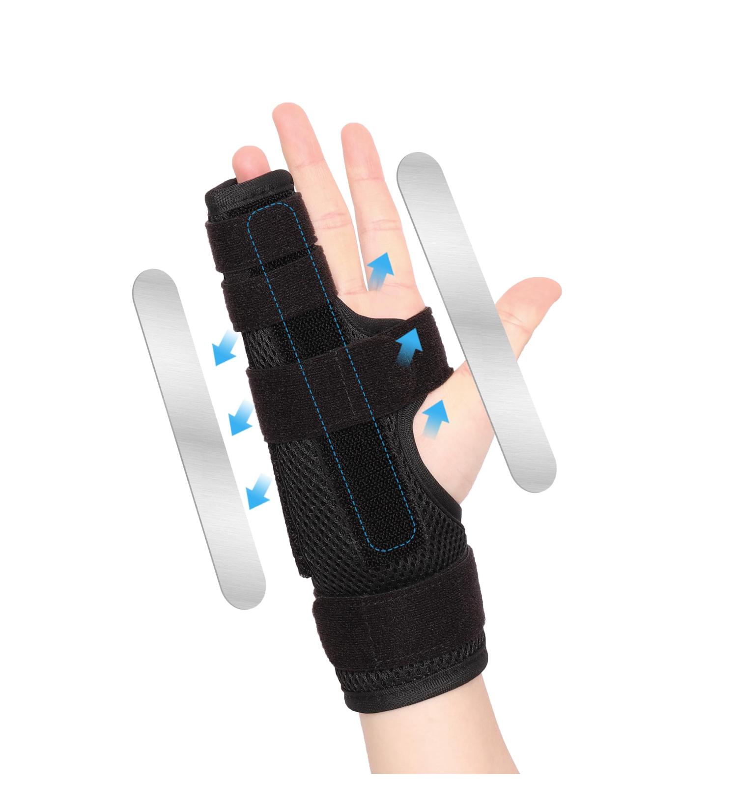 Joingood Finger Rail Splint for Small Fingers | Wrist Support for 4th & 5th Fingers | Left & Right Hand | S/M Size for Tendonitis & Fractures - Buy Online on GoSupps.com