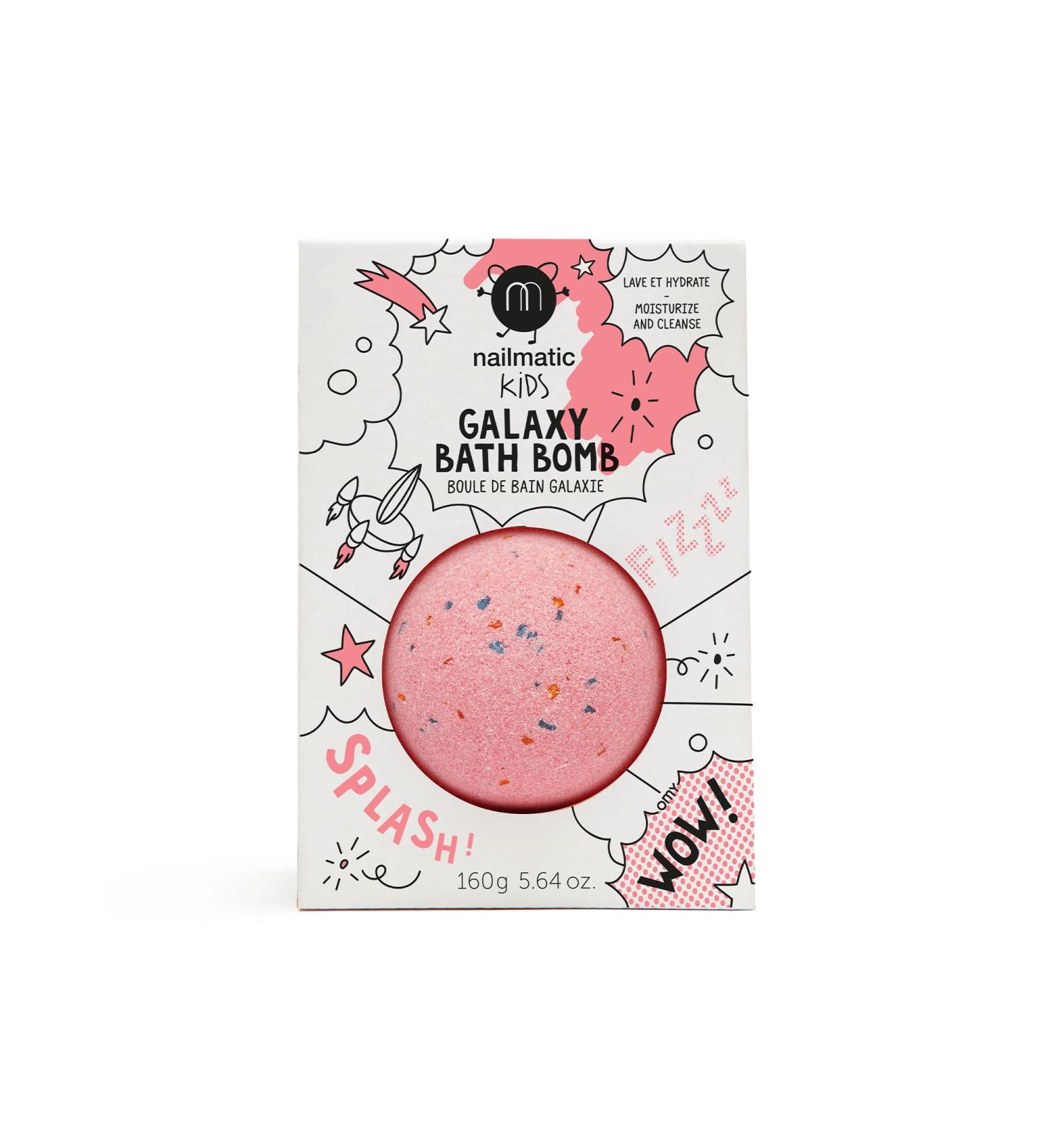 Nailmatic Kids Red Planet Bath Bomb - Vegan, Cruelty-Free Bath Fizzies for All Skin Types - Buy Online on GoSupps.com