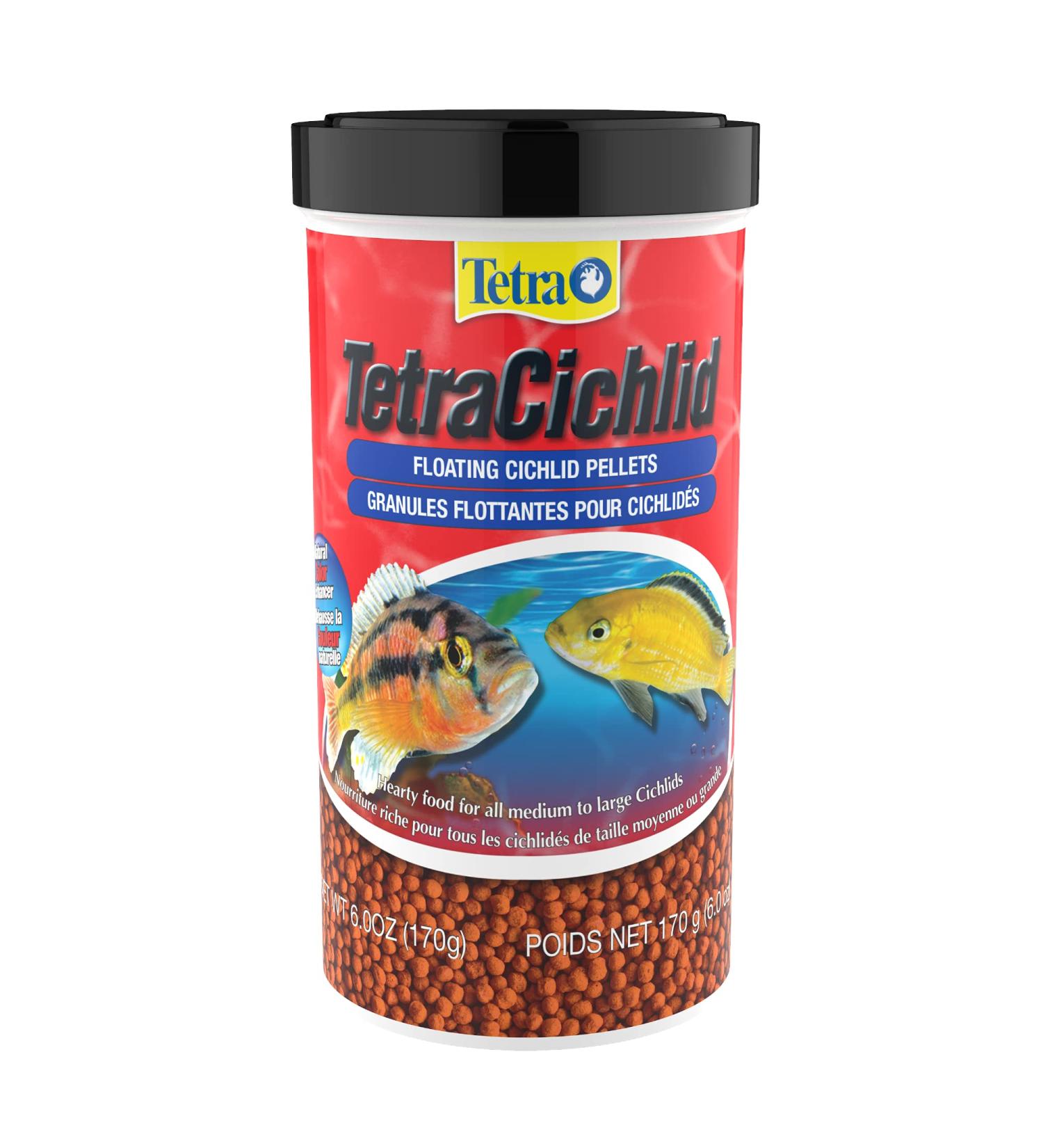 Tetra Cichlid Floating Pellets 6oz 170g (Bilingual) - Buy Online on GoSupps.com