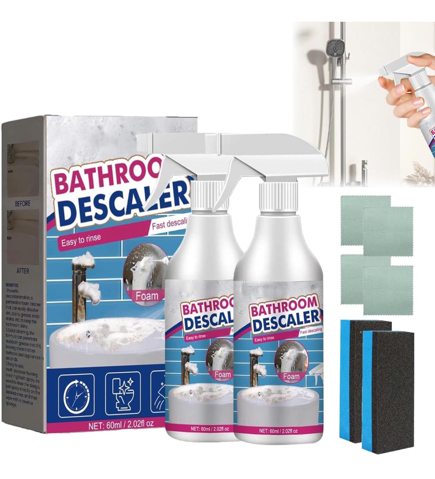 Bathroom Descaler Cleaner Bathroom Descaler Stubborn Stains Cleaner Luckydogs Multipurpose Bathroom Foaming Cleaner Bathroom Foaming Cleaner Spray All-Purpose Bathroom Descaler Foaming Spray (2) - Buy Online on GoSupps.com