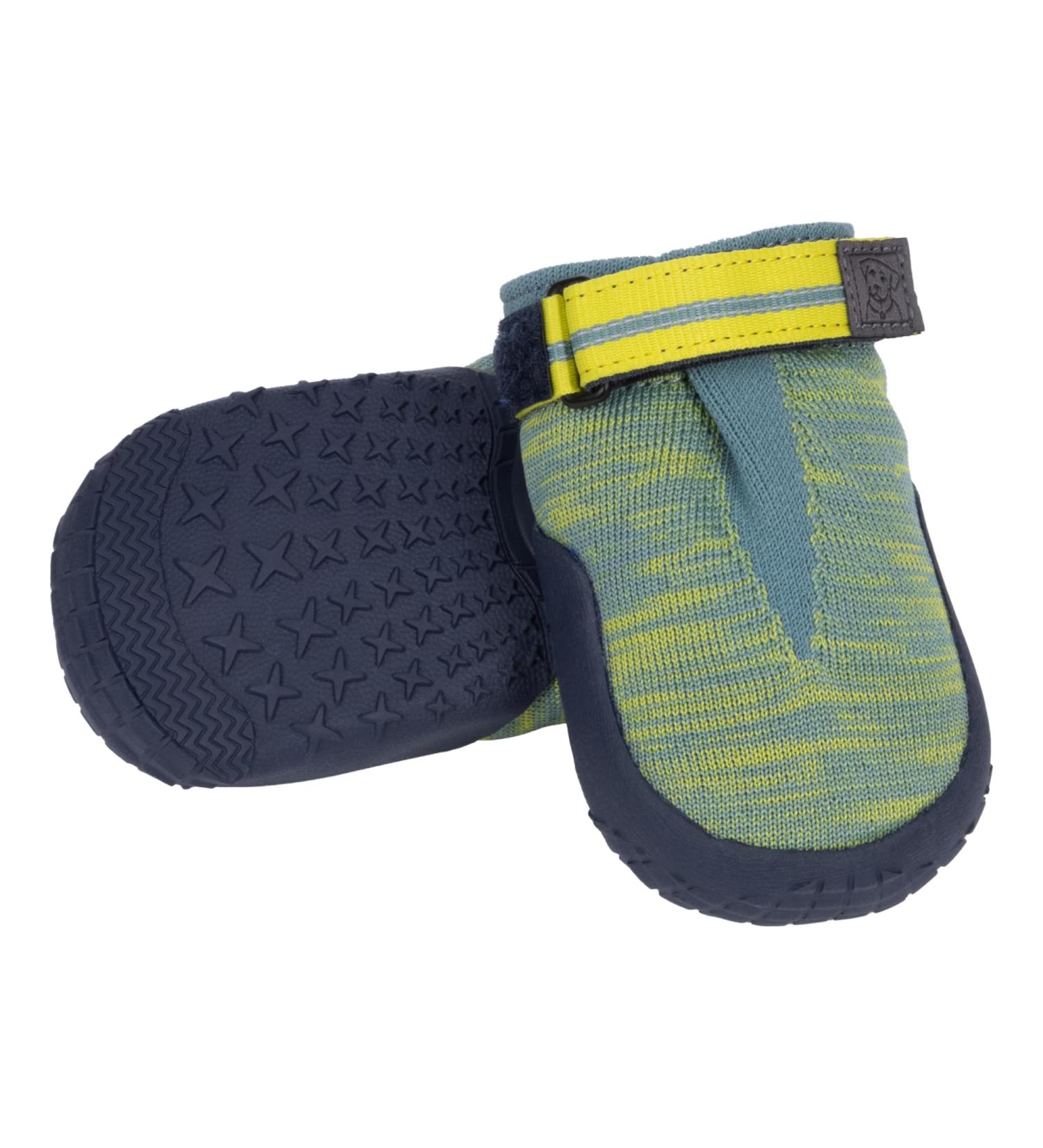Ruffwear Hi & Light Dog Shoes - Premium Breathable Grip Trail Boots for Running & Climbing - Protects Injured Paws in Hot/Cold Weather - 7cm River Rock Green - Buy Online on GoSupps.com