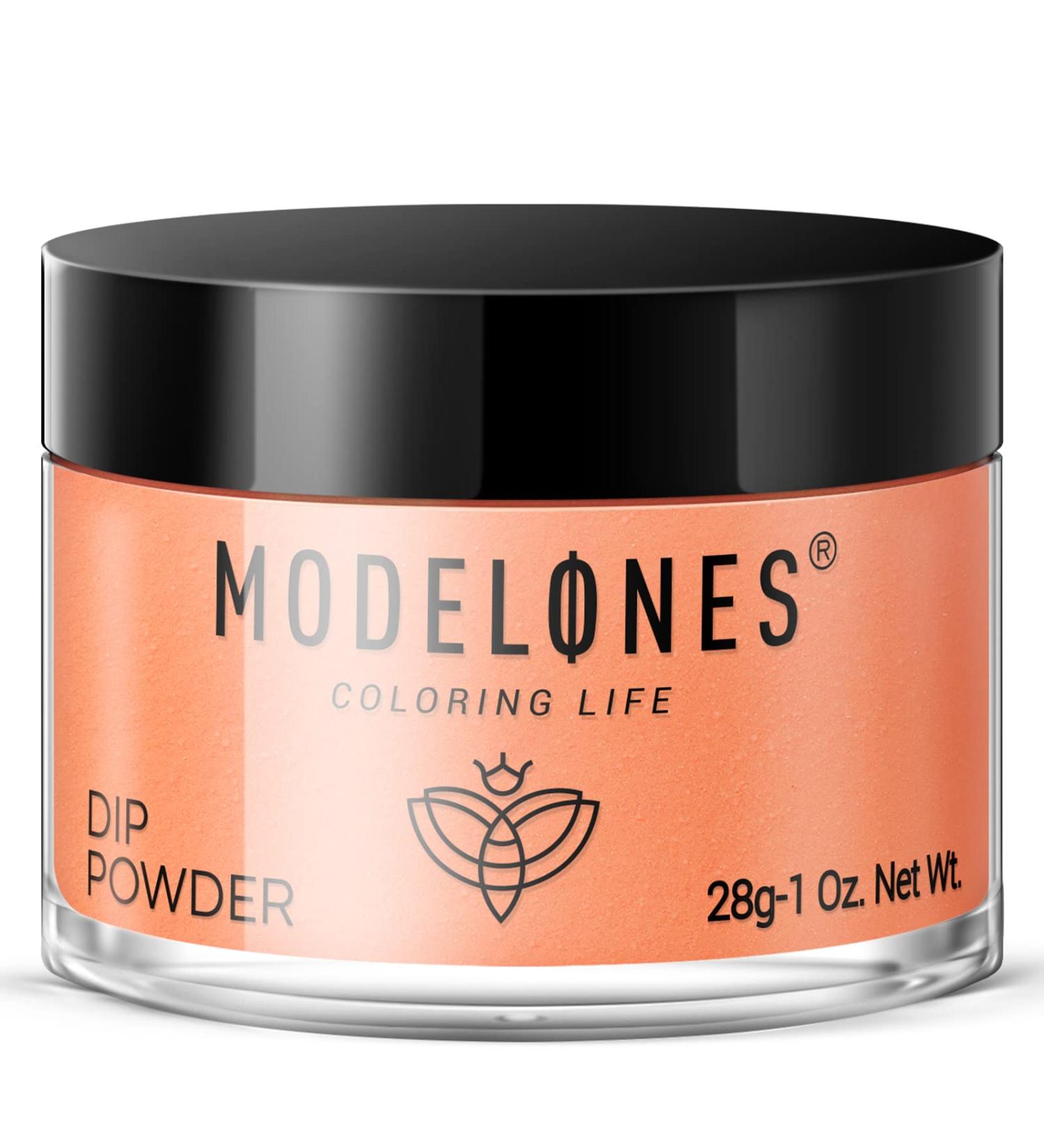 Modelones Dip Powder Pale Violet Red French Nail Dipping Powder - 1 Oz Coral - Buy Online on GoSupps.com