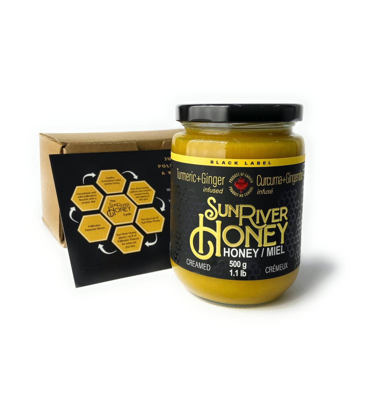 Sun River Honey Flavoured Infusions (Turmeric Ginger 500 g) Turmeric Ginger 500 g (Pack of 1) - Buy Online on GoSupps.com