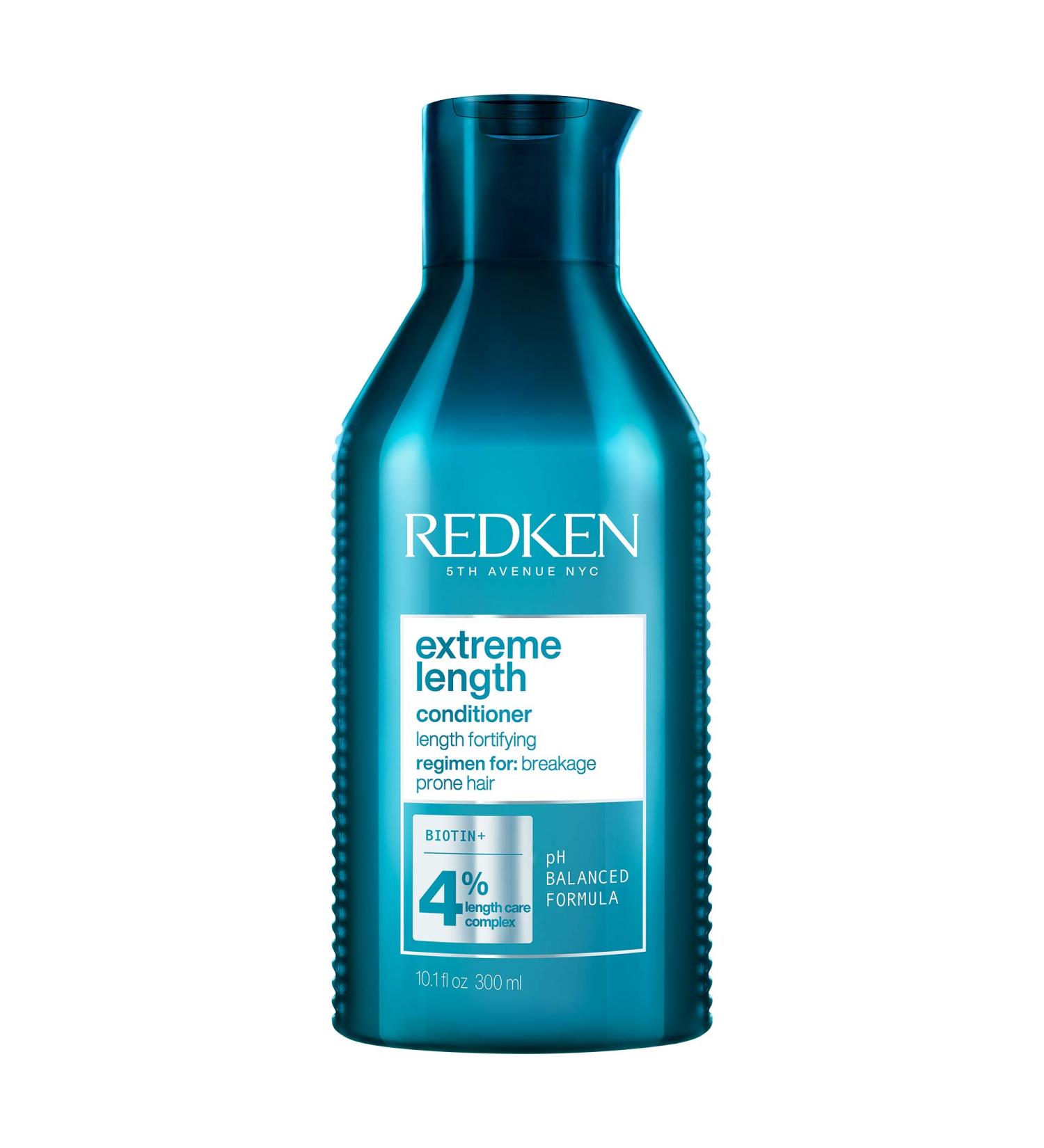 Redken Extreme Length Conditioner with Biotin & Castor Oil | Promotes Hair Growth | Strengthens & Conditions | 10.10 Fl Oz - Buy Online on GoSupps.com
