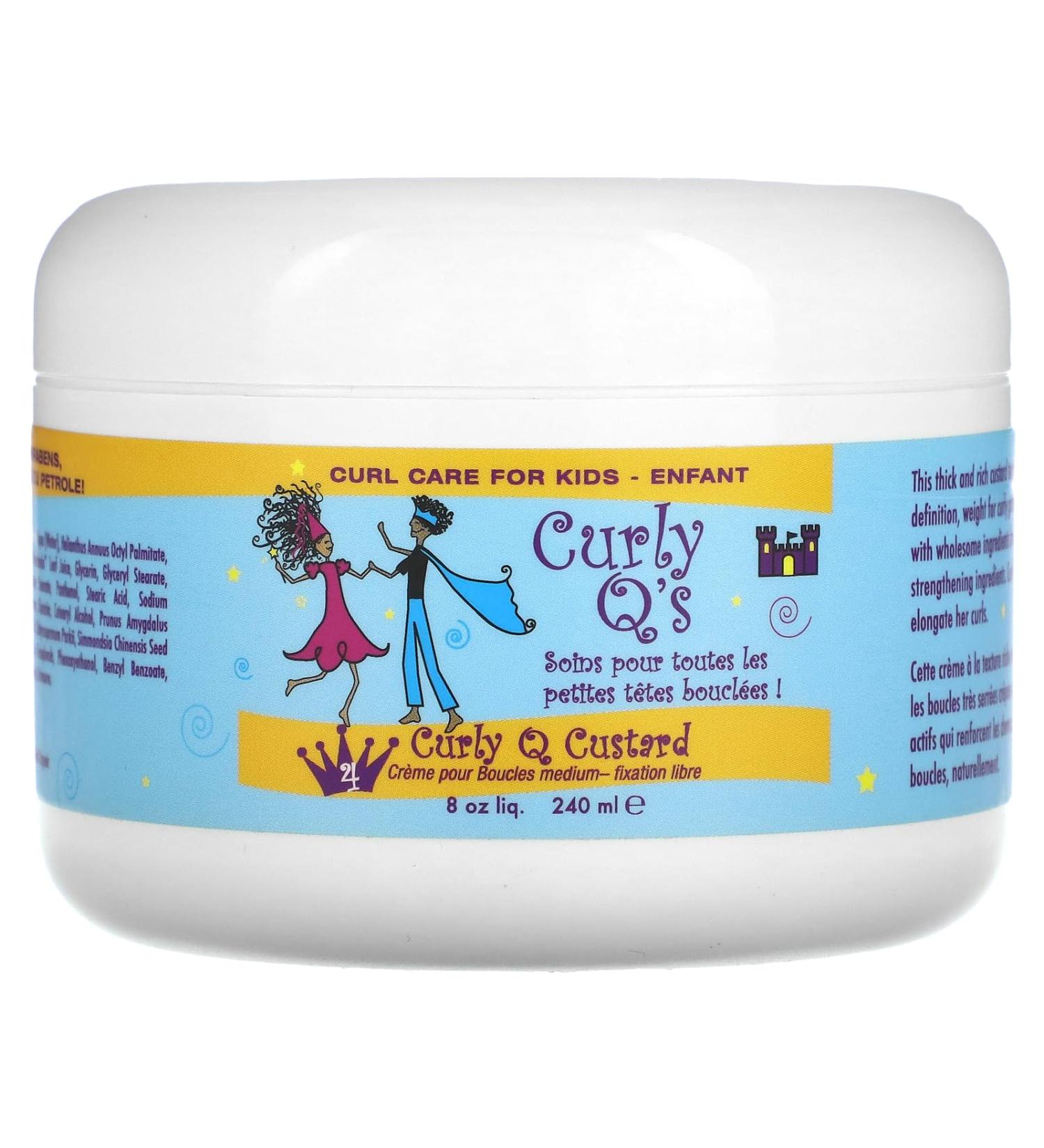 Buy Curls Curly Q's Moisturizing Curl Cream Red Velvet 8 oz - Best Curl Cream for Defined Hydrated Curls | International Shipping - Buy Online on GoSupps.com
