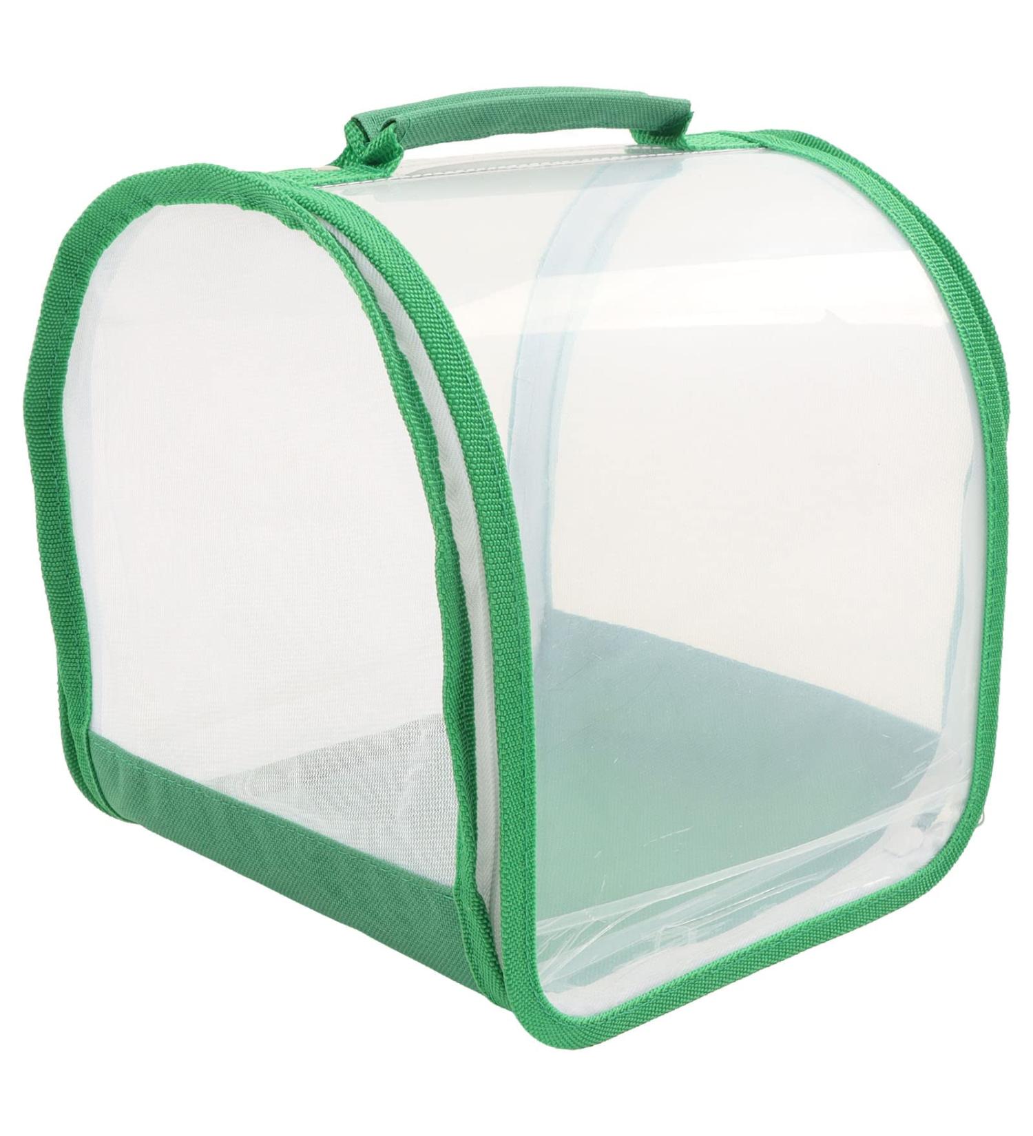 CHICIRIS Butterfly Habitat Pop Up Monarch Butterfly Enclosure Clear Insect Cage Terrarium with Handle 7.9 x 7.9 x 8.9in - Buy Online on GoSupps.com