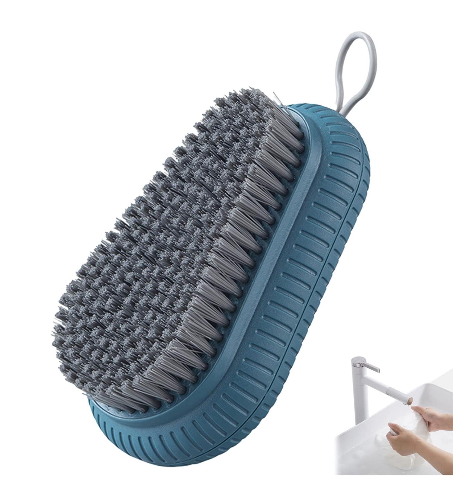 Facynde Nail Brushes for Cleaning | Multi-Purpose Hand & Nail Cleaning Brush for Manicure | Dark Blue Nail Cleaning Tool - Buy Online on GoSupps.com