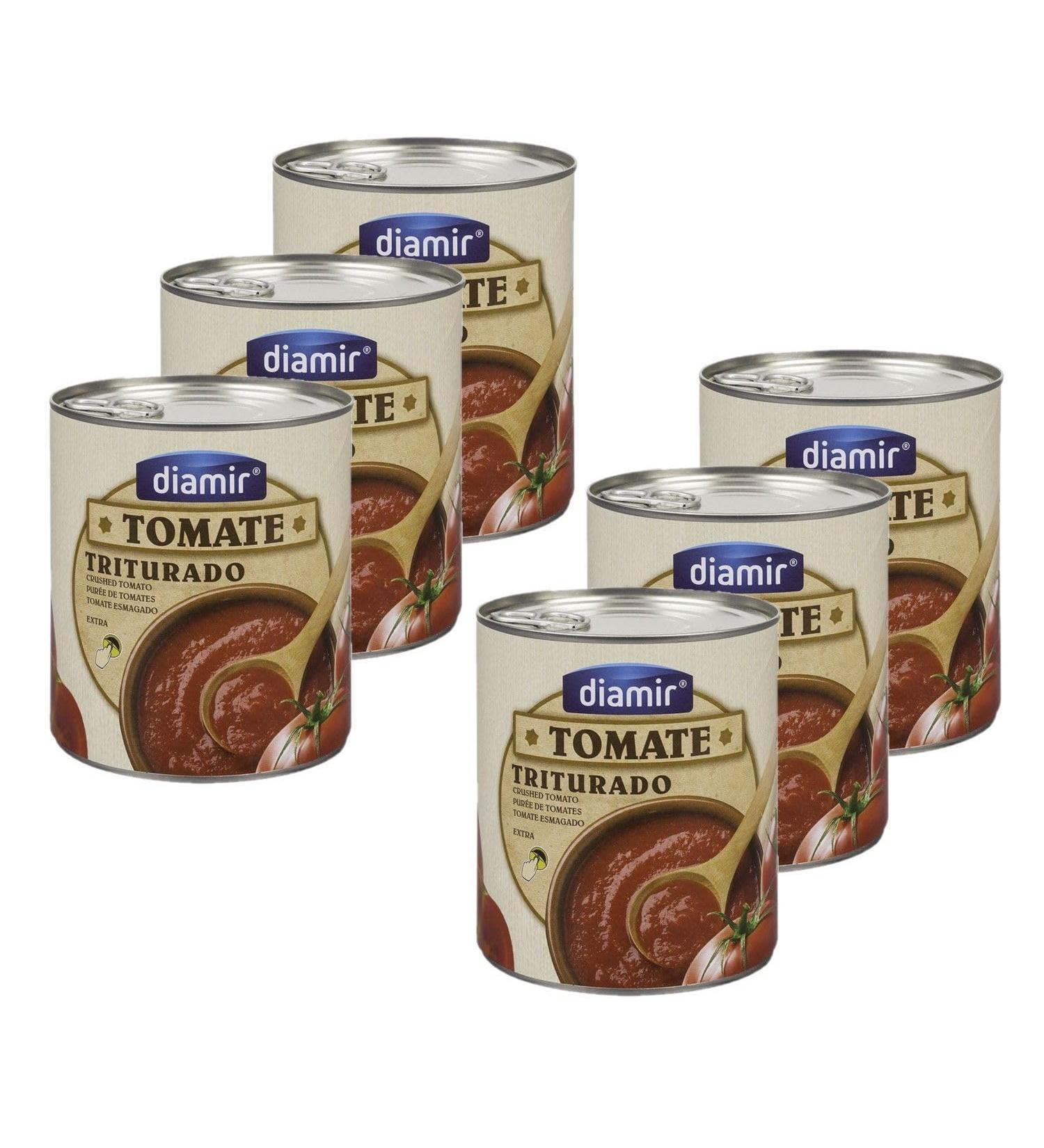 Lot 6x Tomato puree - 4/4 - Box 800g
