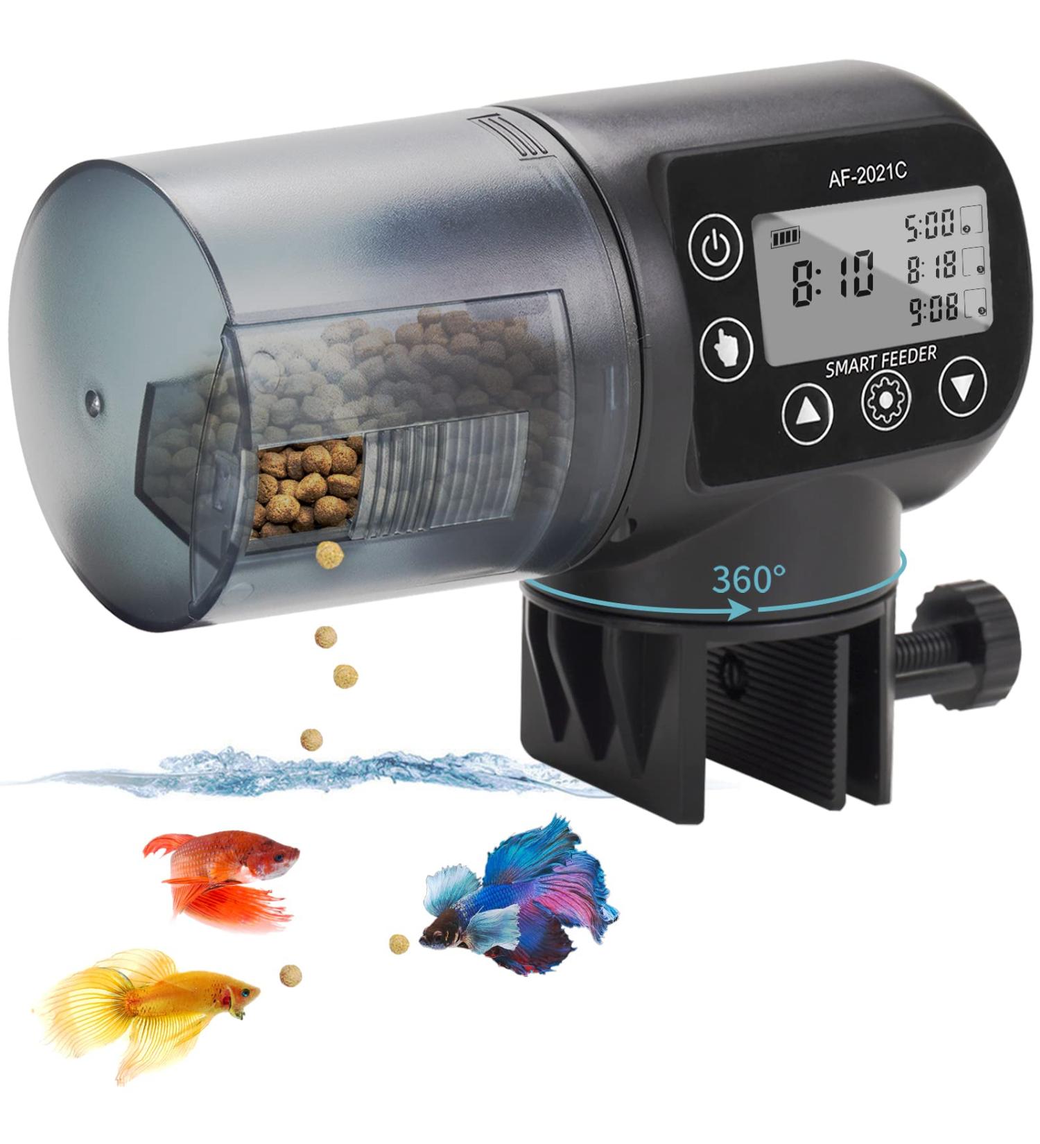 Weekend fish feeder cheap
