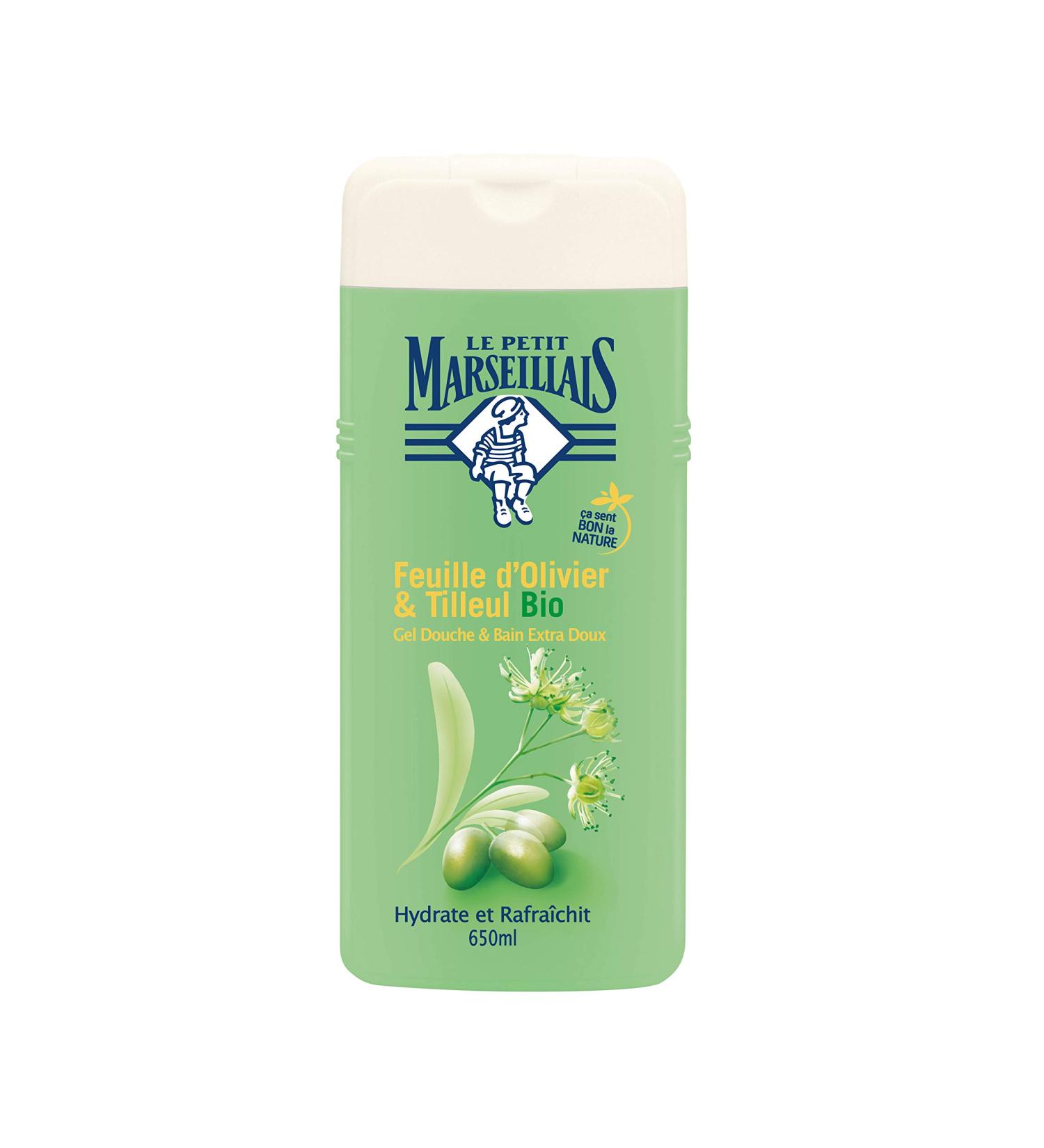 Le Petit Marseillais shower gel and bath additive with olive oil and lime blossom 650 ml from France