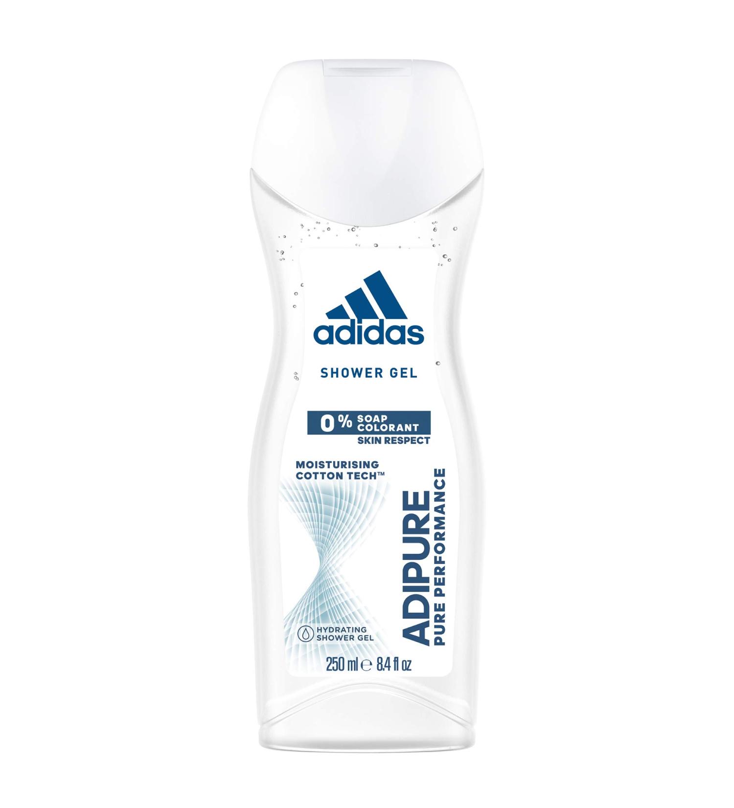 adidas Adipure Pure Performance Shower Gel - 8.4oz Shower Gel