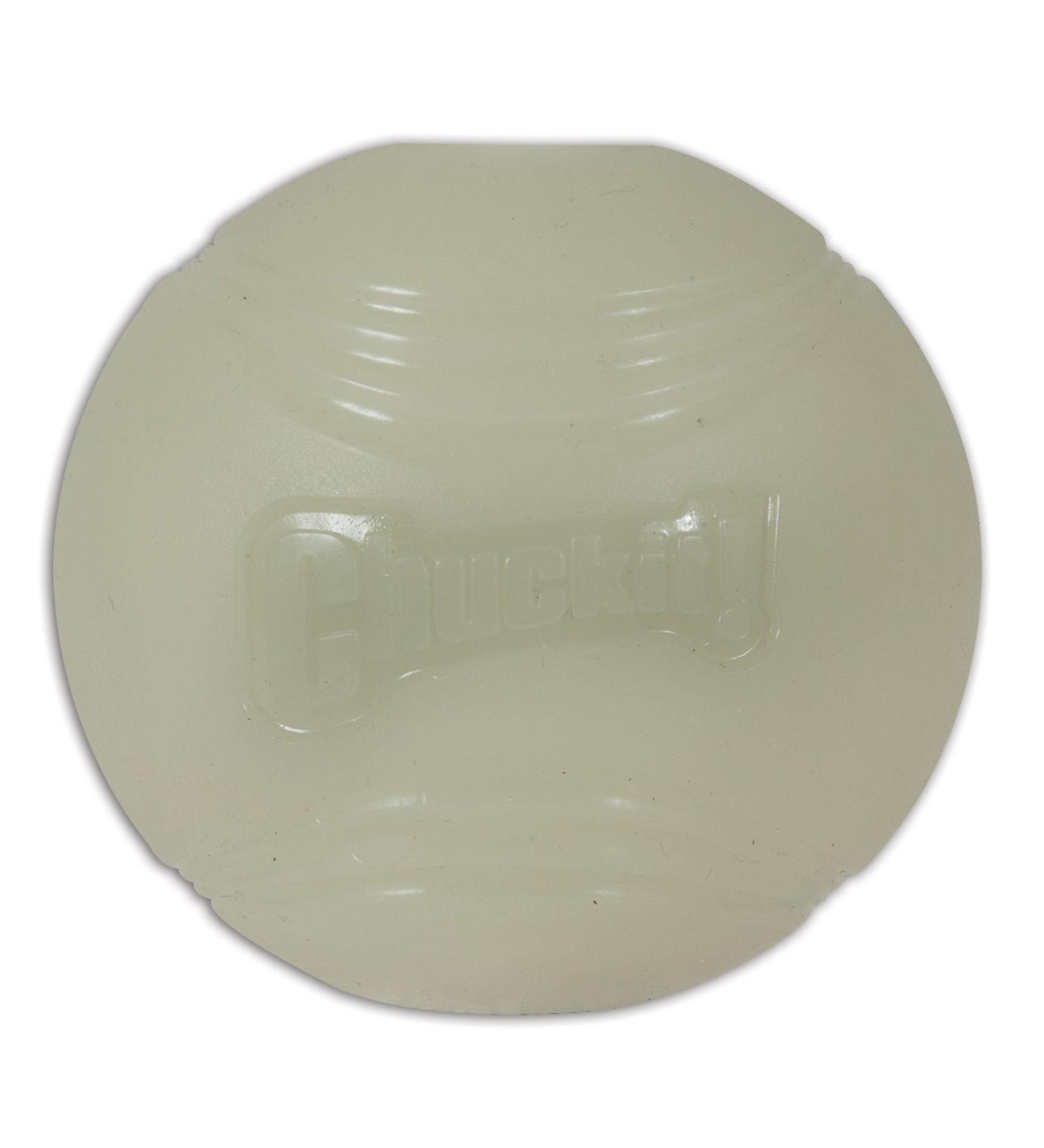 Chuckit! CU20030 Max Glow Ball the phosphorescent ball for dogs with a diameter of 6.5 cm M