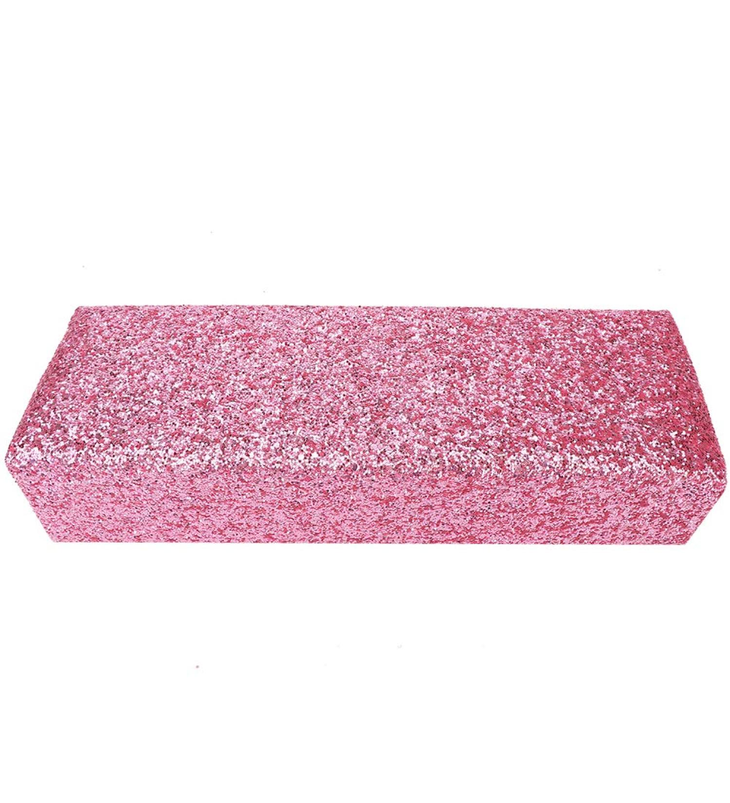 Hand Pillow with Shining Sequins - Washable Nail Art Placemat & Hand Rest Cushion (Pink) | International Shipping Available - Buy Online on GoSupps.com