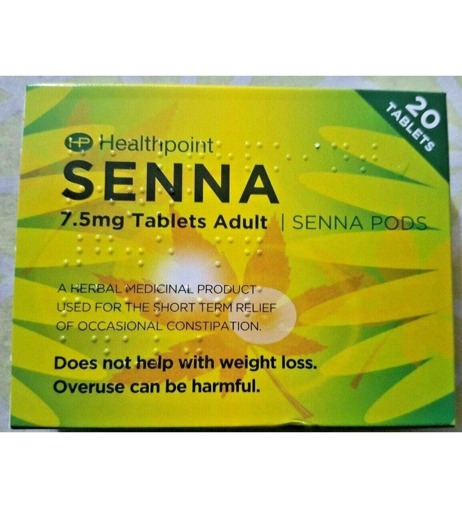 Set of 3 Pack Senna Pods Herbal 60 Laxative Tablet Relieve Constipation in Adults & Children Over 12 Years - Buy Online on GoSupps.com