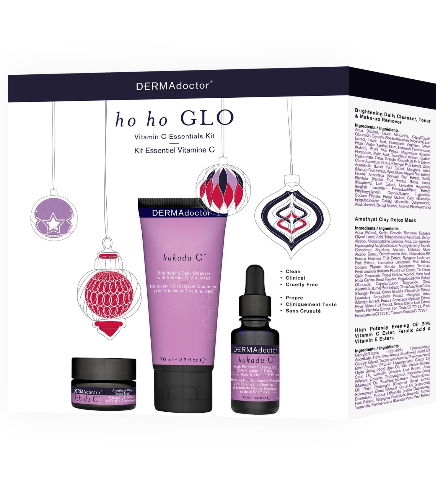 DERMAdoctor Ho Ho Glo Vitamin C Essentials Kit