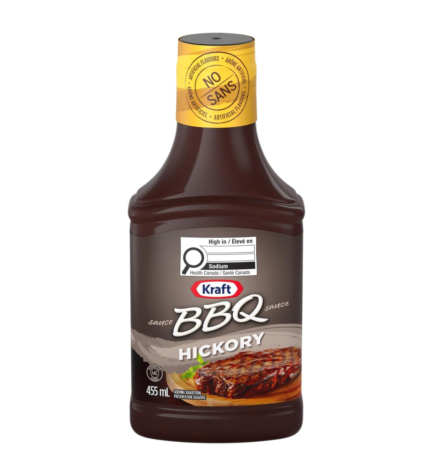 Kraft Hickory BBQ Sauce 455ml (Pack of 10) 455mL (Pack of 10) Hickory - Buy Online on GoSupps.com