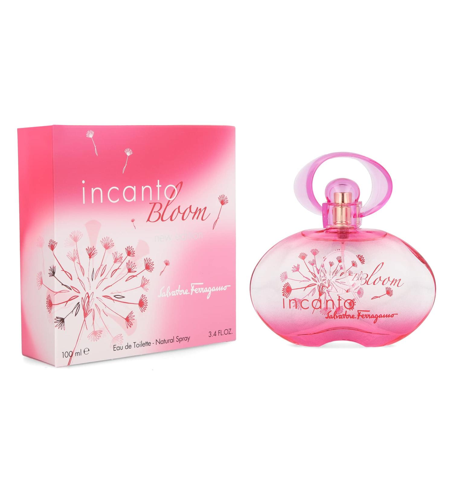 Salvatore Ferragamo Incanto Bloom Eau De Toilette Spray for Women 3.4 Ounce