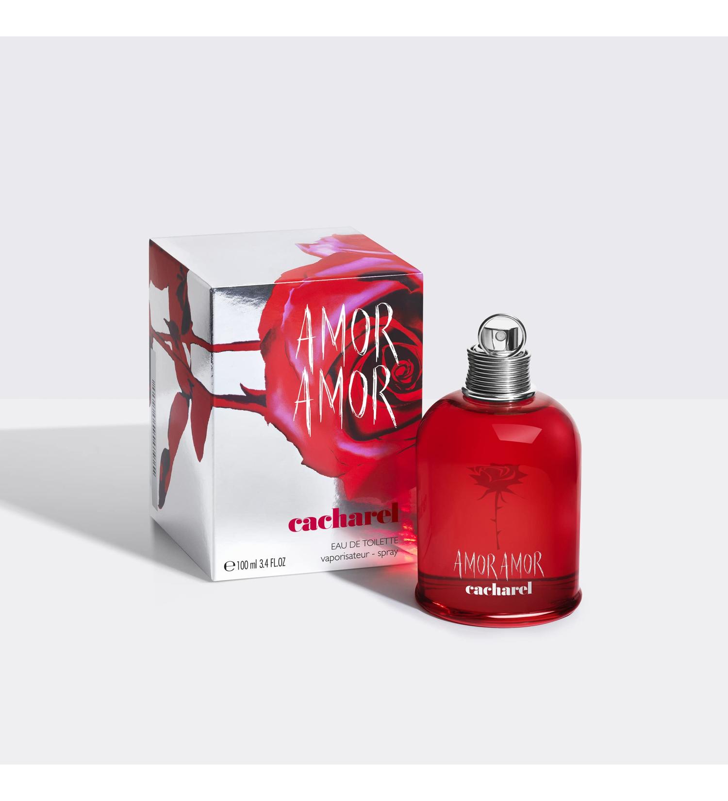 Cacharel Amor Amor Eau de Toilette Spray for Women - Blackcurrant, Lily of the Valley, Vanilla - 3.4 Fl Oz - Buy Online on GoSupps.com