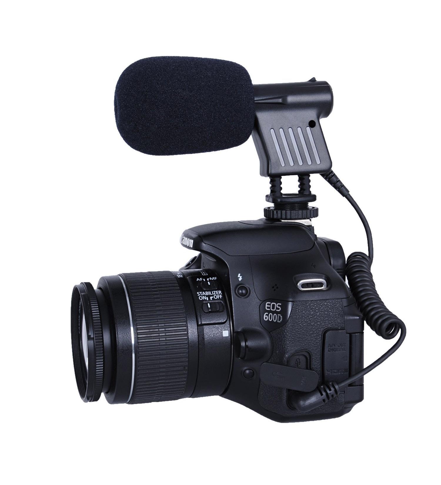 Movo VXR1000 Mini HD Shotgun Condenser Video Microphone for DSLR and Mirrorless Cameras - High-Quality Audio Recording Solution - Buy Online on GoSupps.com