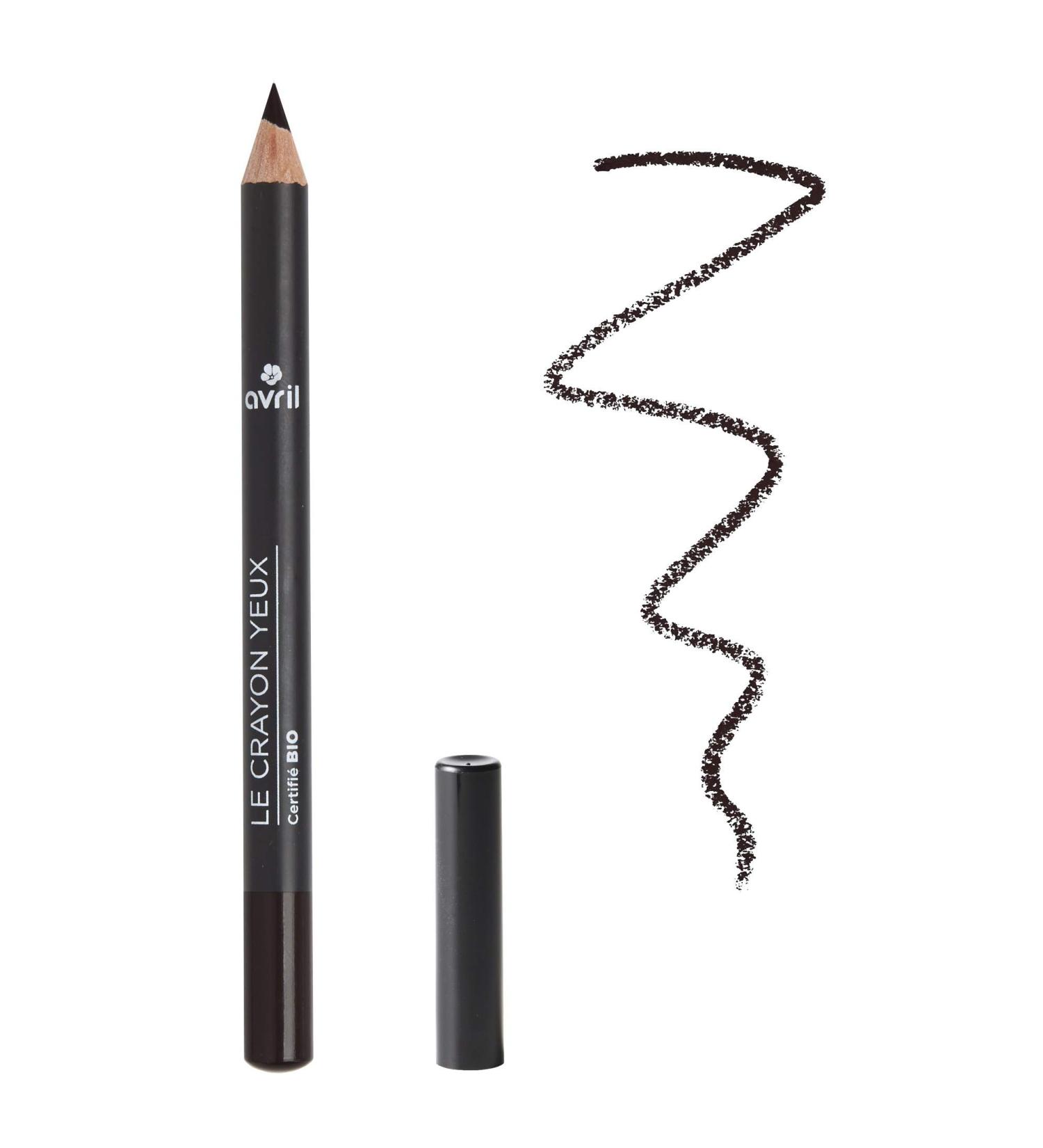 Avril Certified Organic Eye Liner Pencil in Charbon - Natural Makeup - Buy Online on GoSupps.com