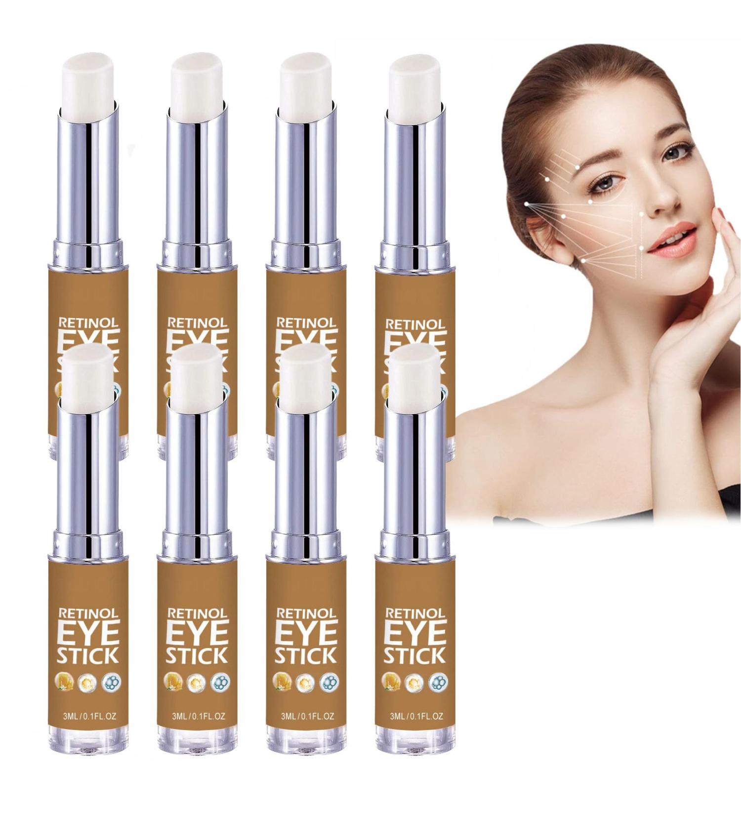  JASUBAI Set of 8 anti-aging eye creams retinol eye cream for dark circles and puffiness eye treatment serum with retinol and collagen firming eye cream - Buy Online on GoSupps.com