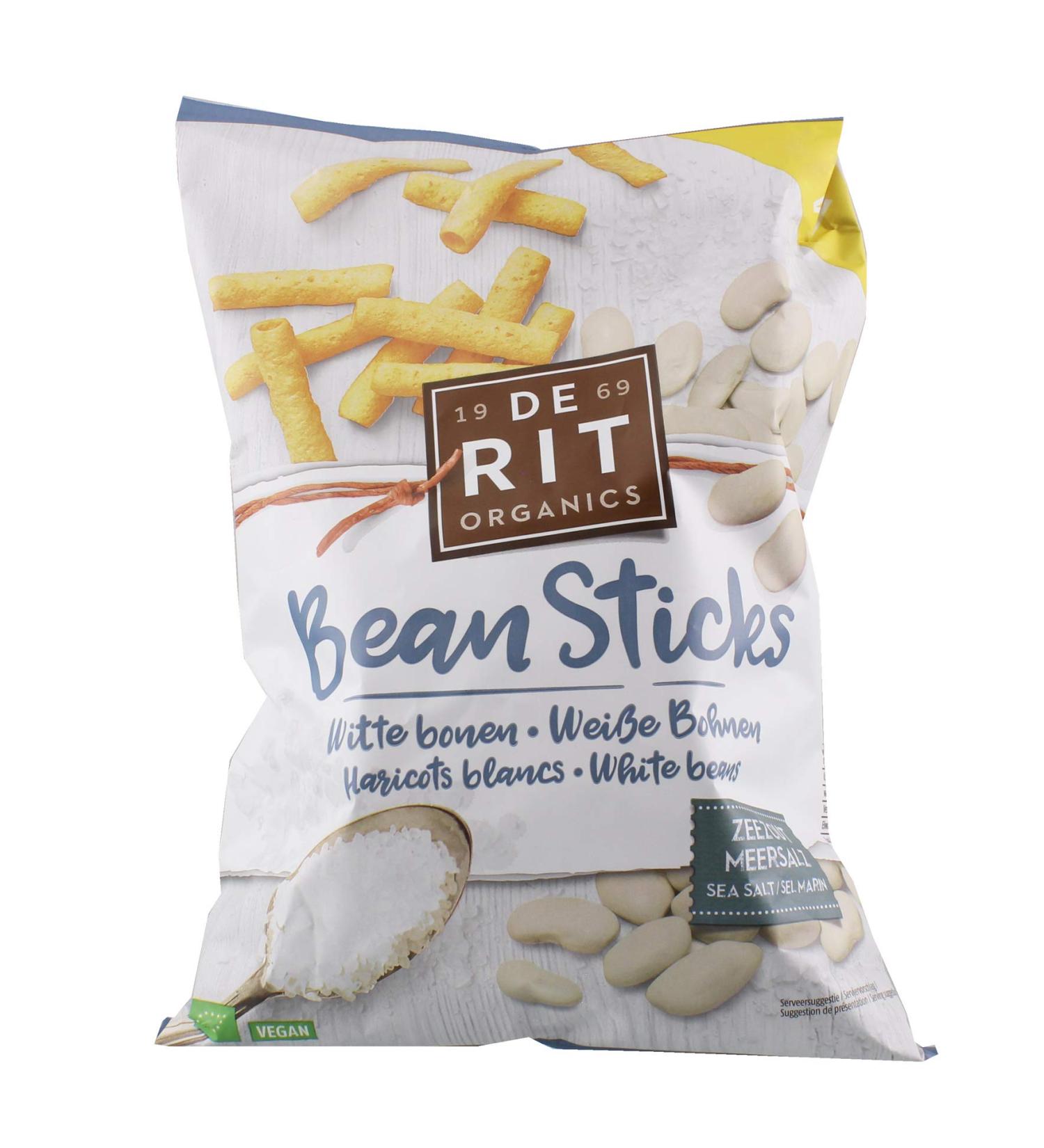 De Rit De Rit Bean Sticks with Sea Salt (75 g) - Organic