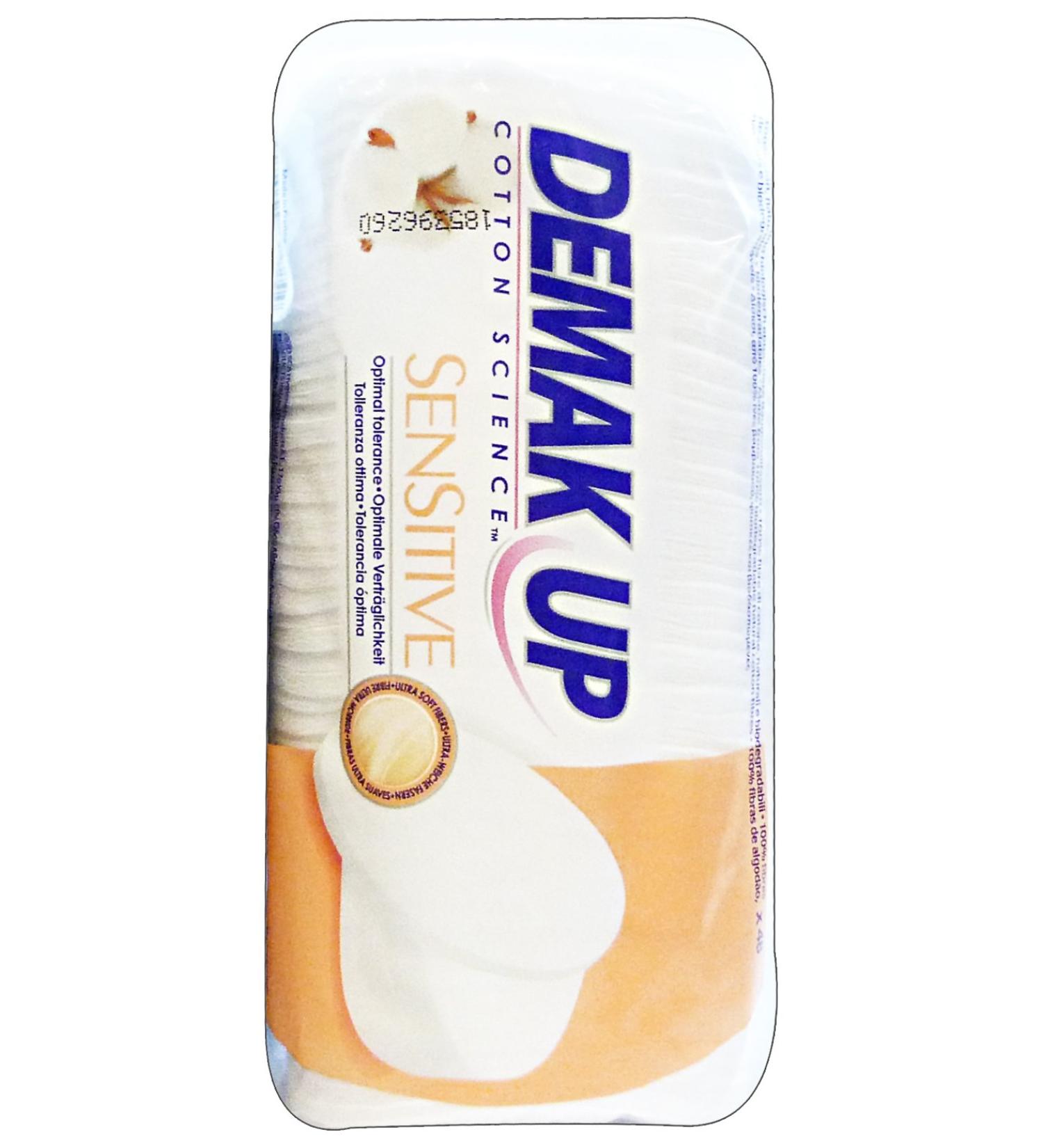 Make-up remover cotton pads sensitive