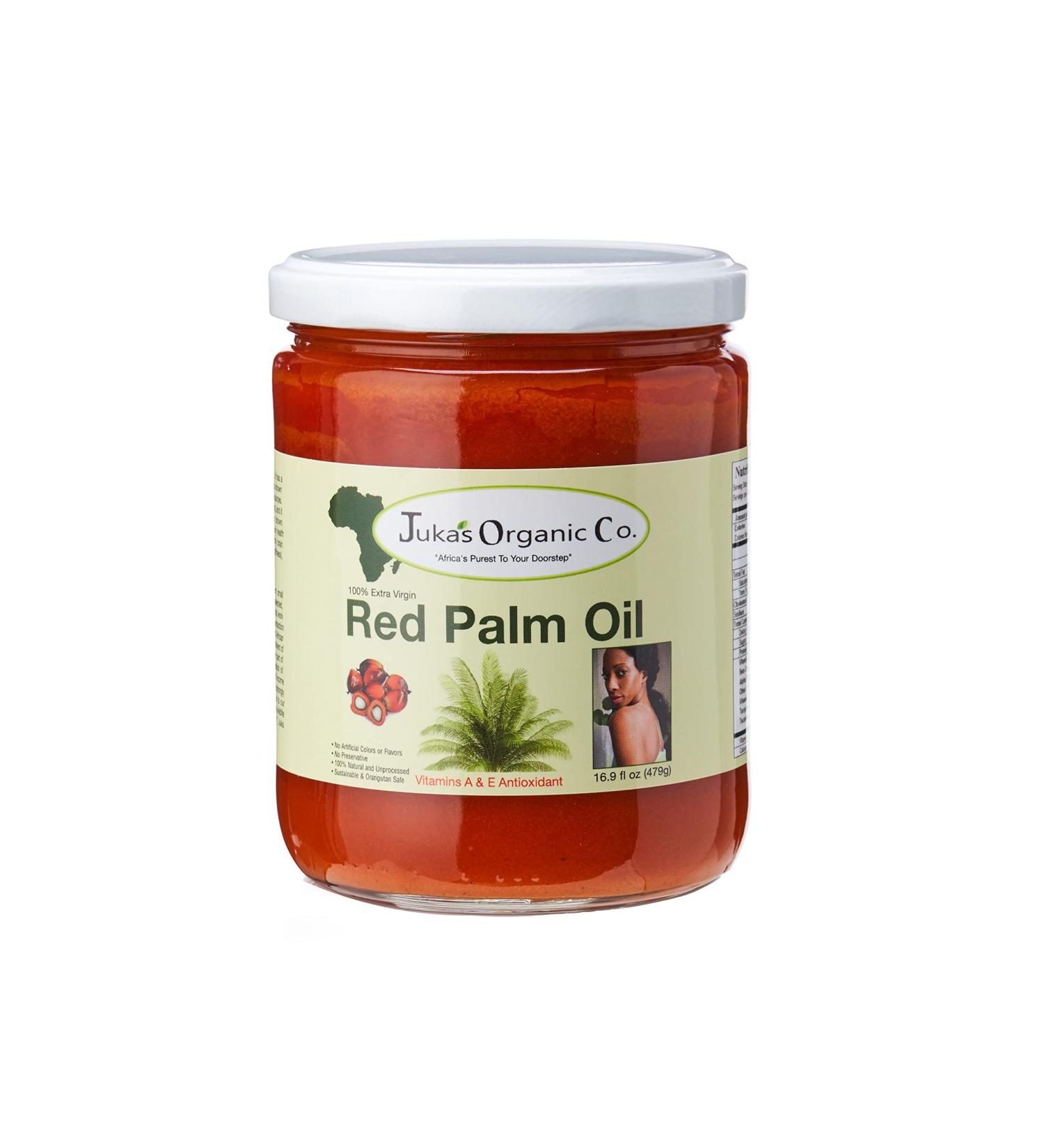 Juka's Red Palm Oil - 100% Organic & Natural from Africa - 16.9 Fl Oz - Buy Online on GoSupps.com