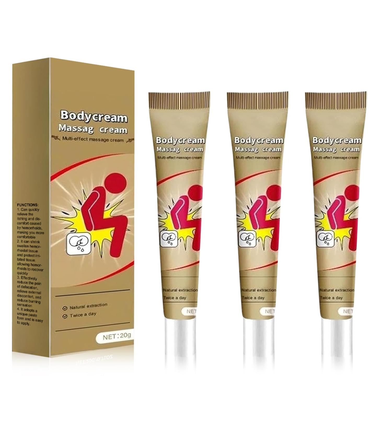 3Pcs SADOER Body Cream Massage, 2025 New SADOER Body Cream, Ointment Bodys Gel Massage for Men and Women 20g / 0.7oz - Buy Online on GoSupps.com