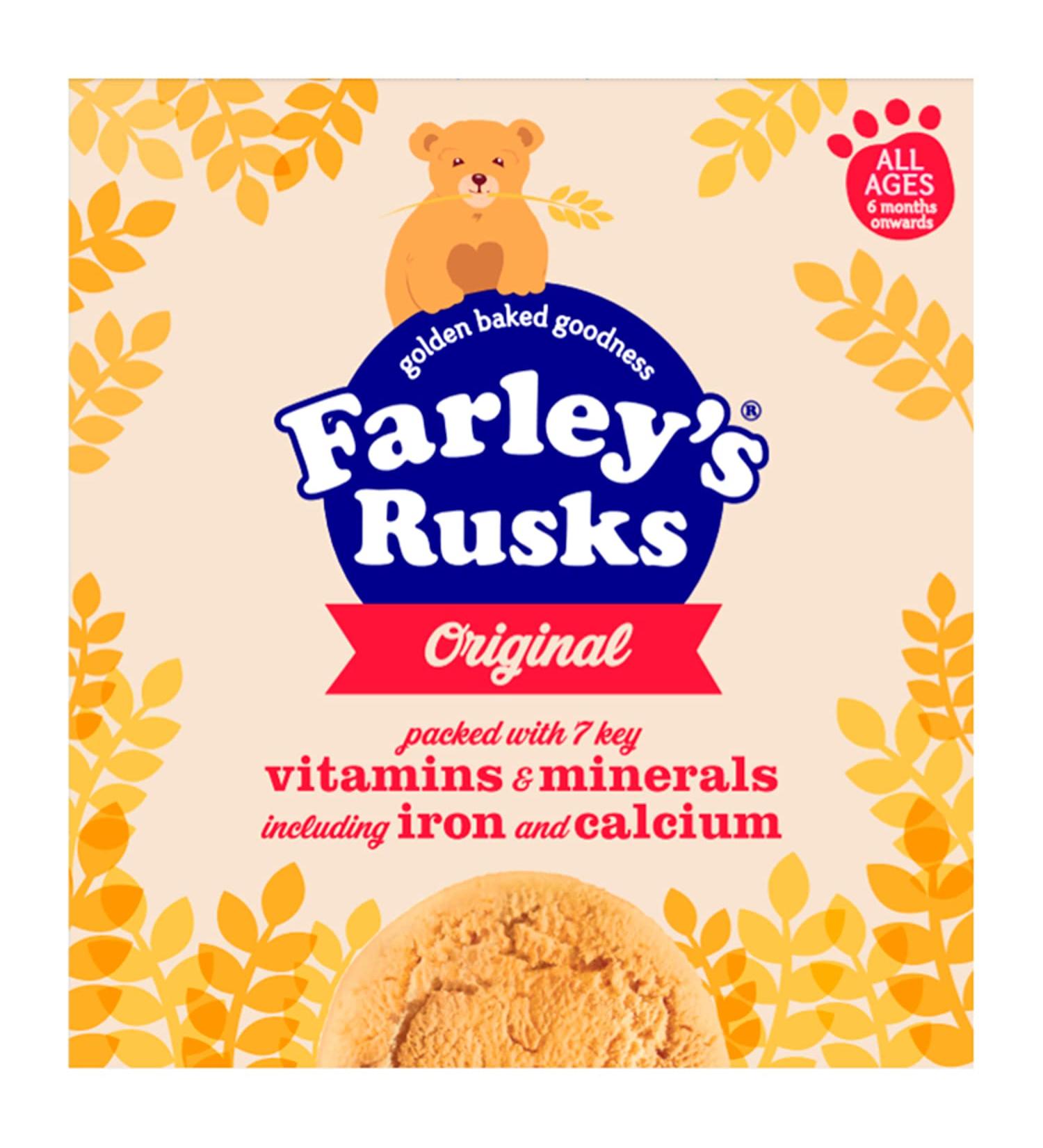 Heinz Farley's Rusks Original 150g | All Ages 6 Months - Buy Online on GoSupps.com