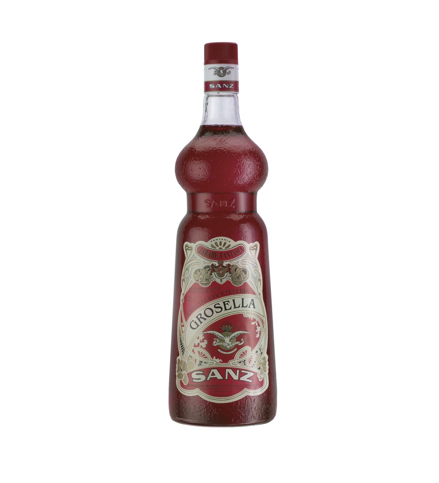 SIROP DE GROSEILLE SANZ - BOUTEILLE DE 1 LITRE