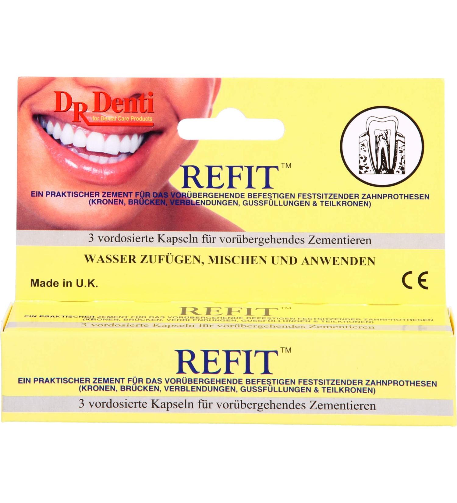 Dental Cement F. Krronen for Bridges - 1 ST | Premium Quality International Shipping - Buy Online on GoSupps.com