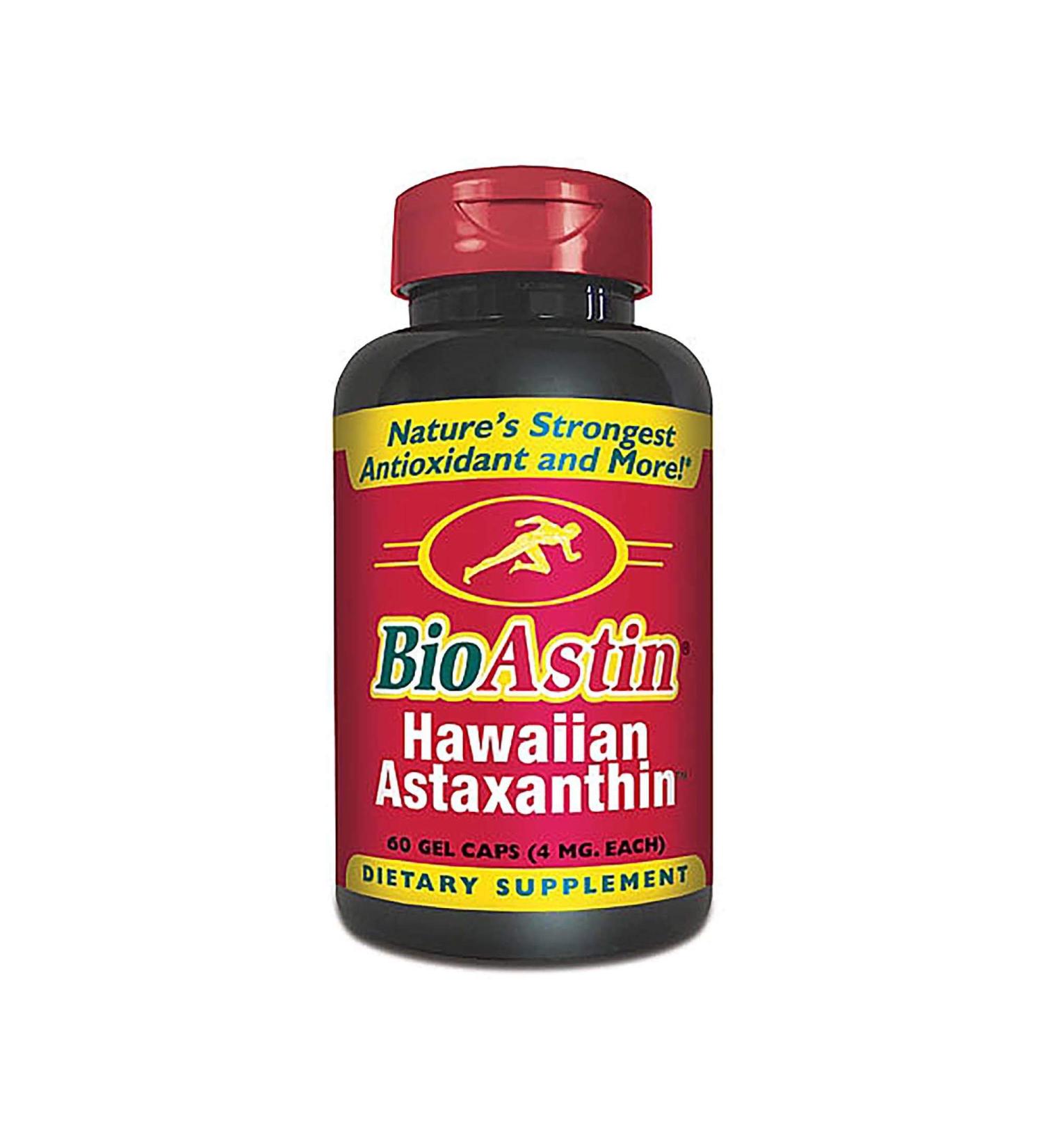 Nutrex Hawaii BioAstin Hawaiian Astaxanthin 4 mg 60 Gel Caps
