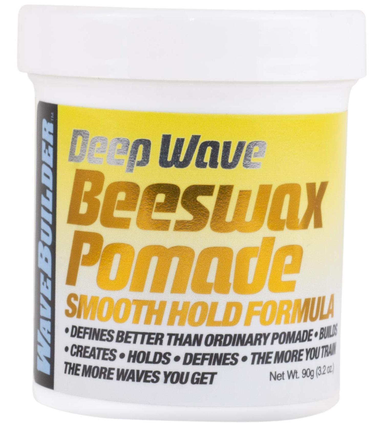 Wavebuilder Deep Wave Beeswax Pomade - Smooth Hold Formula - Buy Online on GoSupps.com