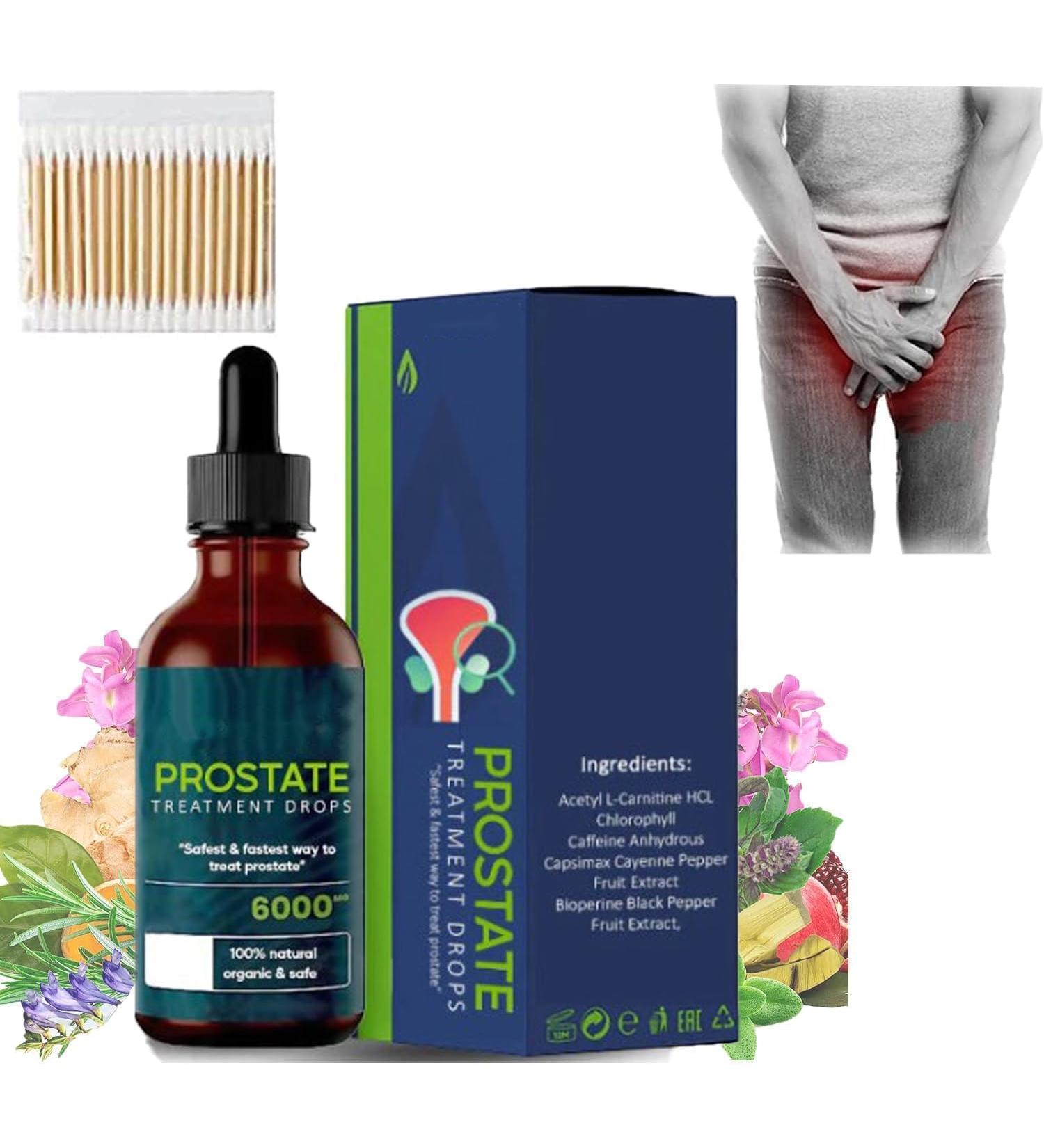 Prostate Treatment Drops | Natural Pain Relief & Health Support for Men | Herbal Therapy Drops - Buy Online on GoSupps.com