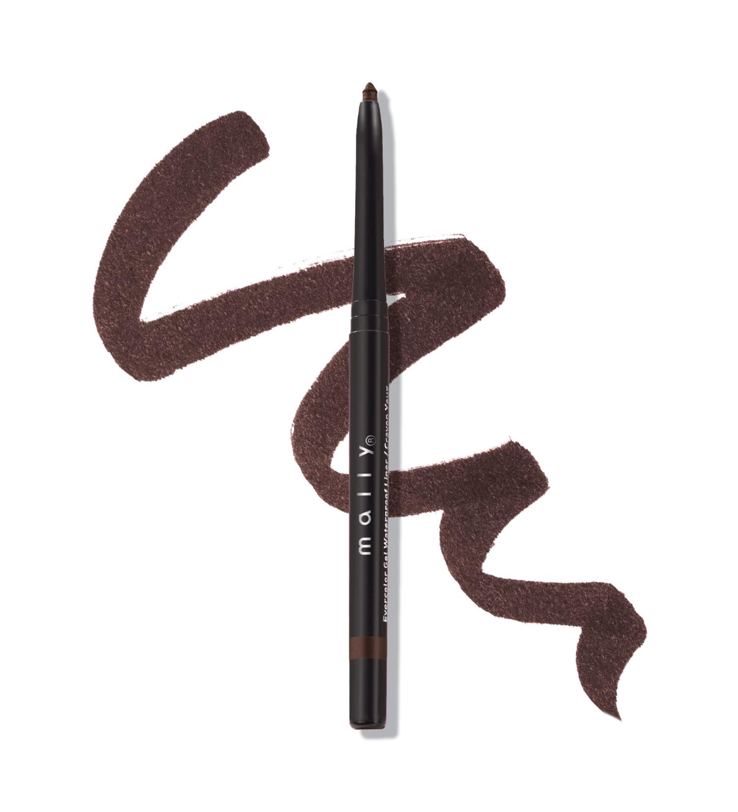 Mally Beauty Evercolor Gel Waterproof Eyeliner - Hazelnut - Long-Lasting Smudge-Proof Gel Formula - Buy Online on GoSupps.com
