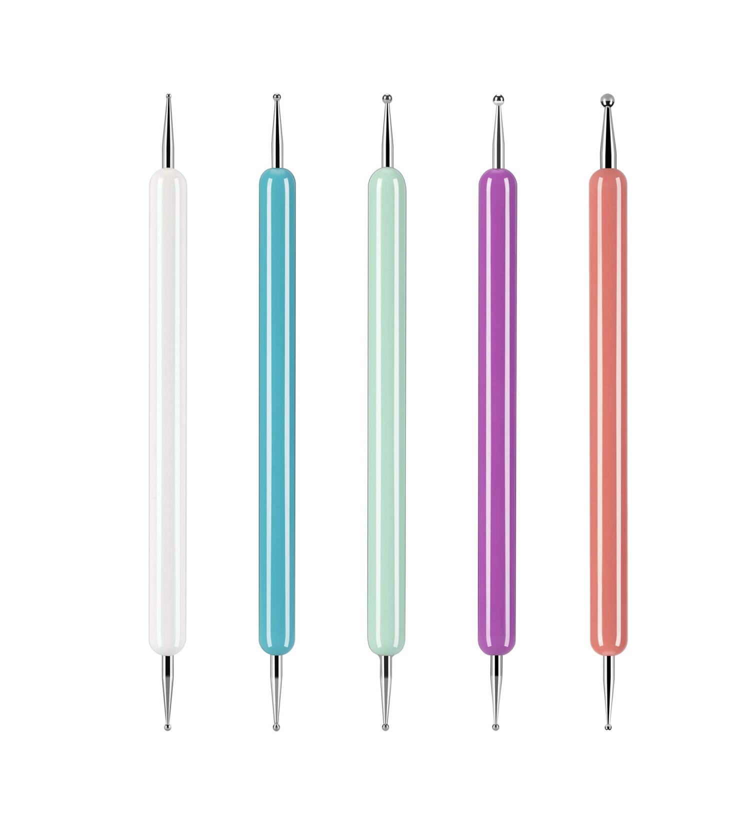 5-Piece Pattern Tracing Stylus Set for Drawing, Embossing, and Nail Art - Sculpting Tools with Ball Tips - Buy Online on GoSupps.com