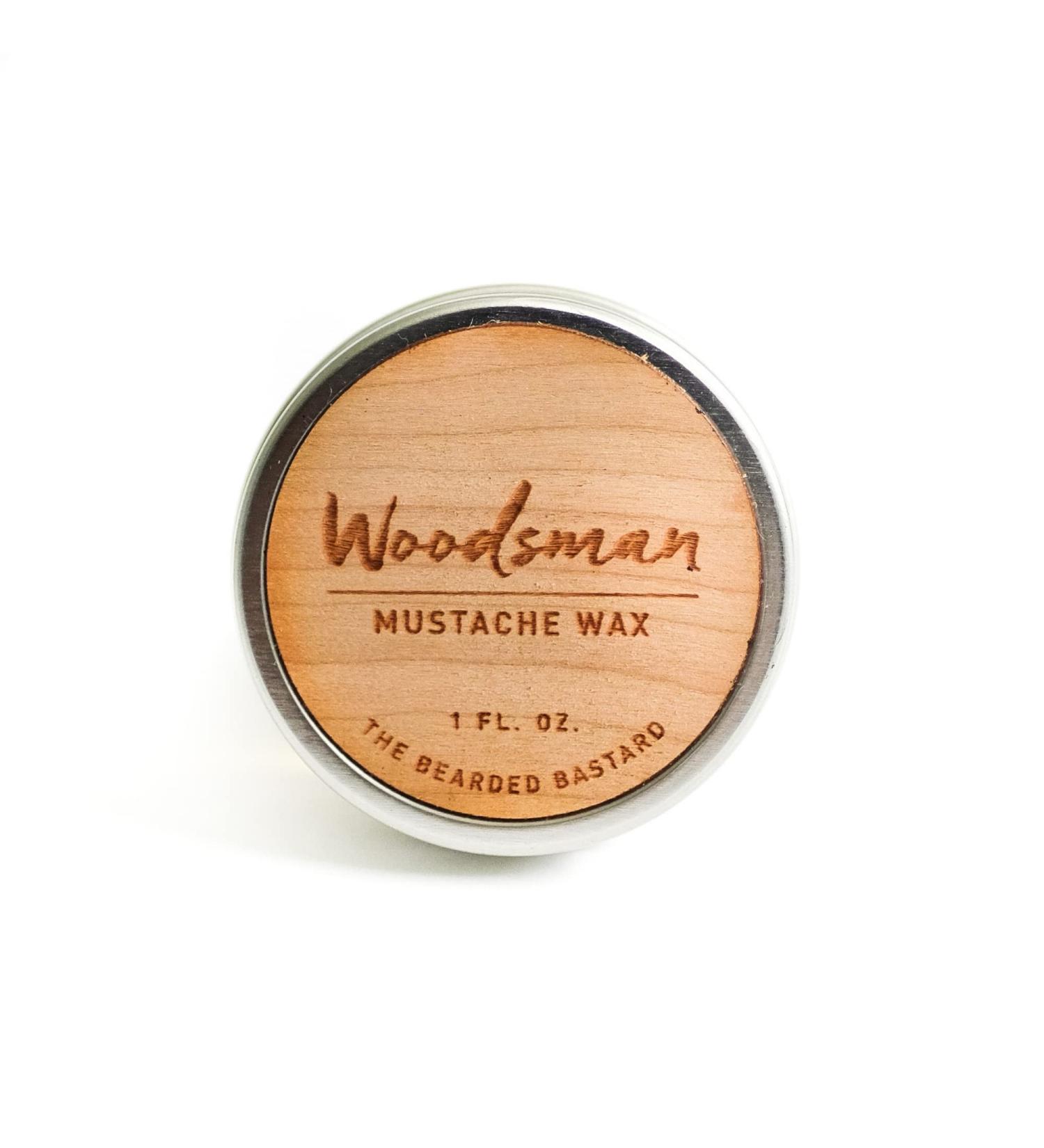 TBB Woodsman Mustache Wax for Men - 1 Oz. Cedar Scent | Tame, Style, and Groom Your Mustache with Excellent Hold and Scent | Men's Care Products - Buy Online on GoSupps.com
