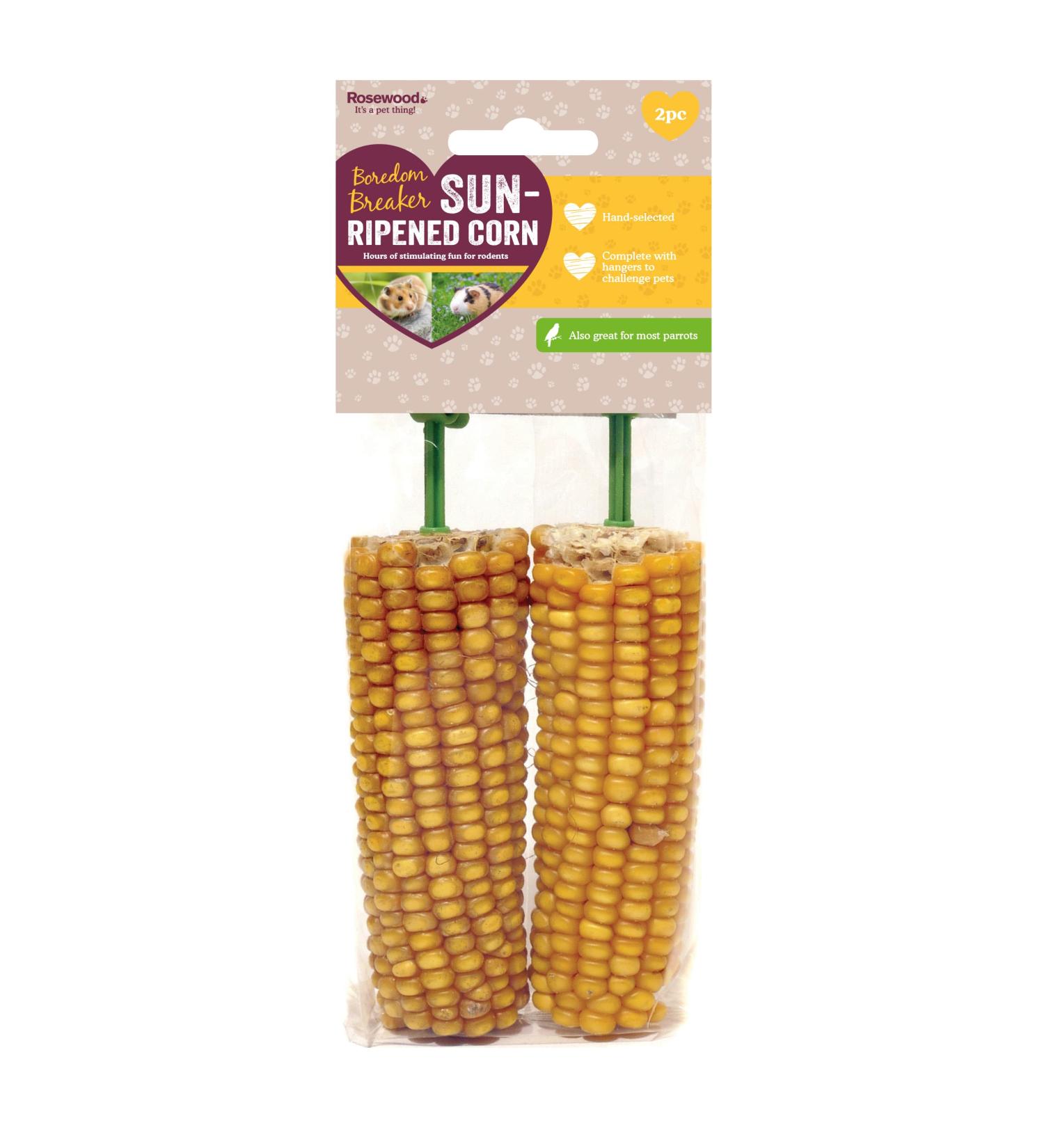 Rosewood Corn On The Cob Treat (Pack of 2) Corn 2 count (Pack of 1)