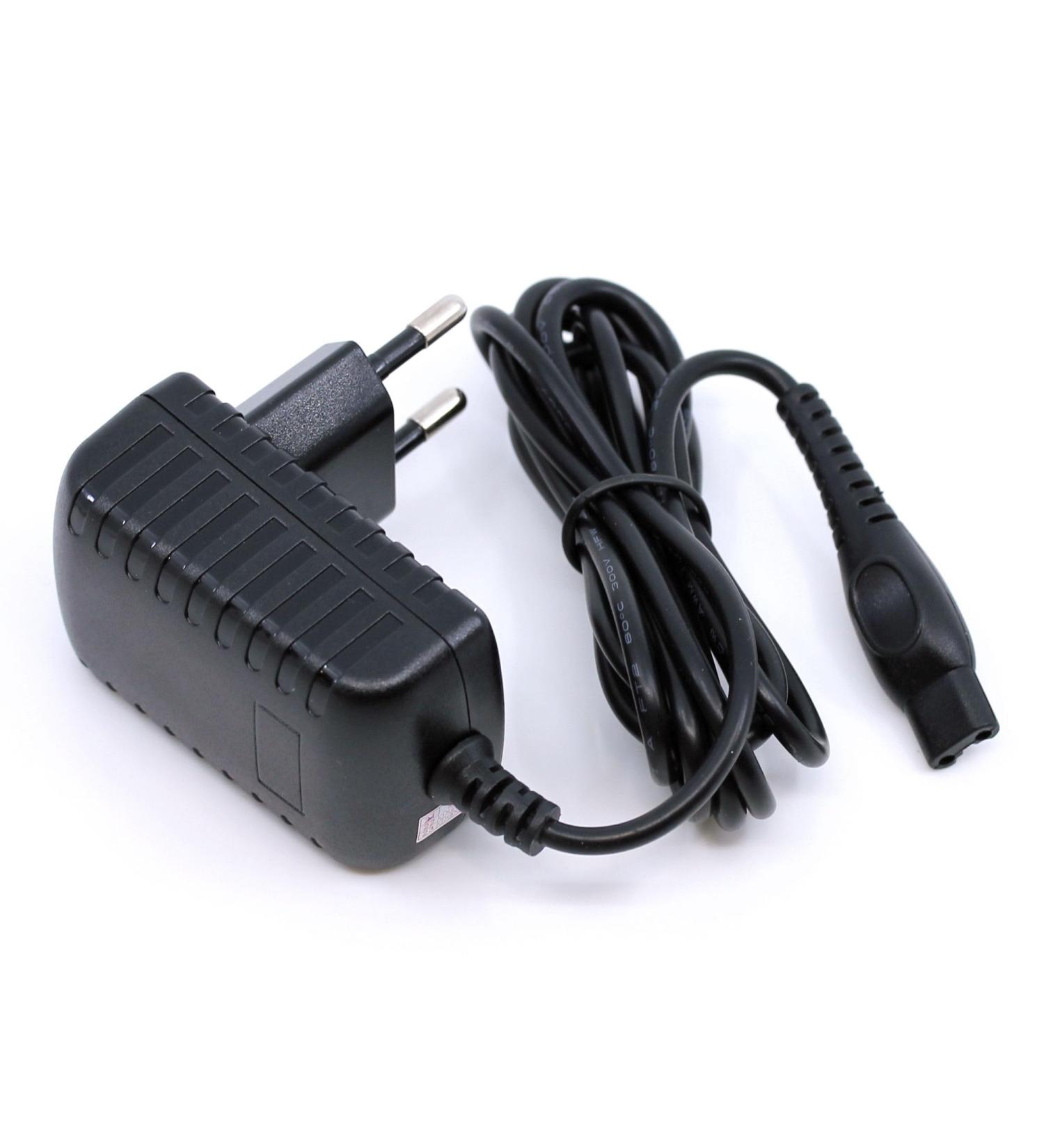 Chargeur compatible avec Philips Bodygroom Series 3000 BG2024/15 BG2025/32 BG2026/32 BG2028/32 BG3005/15 BG3010/15 (Remplace SSW-1789EU) avec chiffon de nettoyage d' cran mungoo