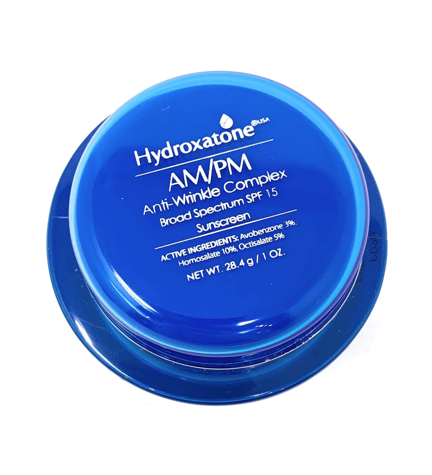 Hydroxatone AM/PM Anti-Wrinkle Complex SPF 15 - 1 oz | Day & Night Use - Buy Online on GoSupps.com