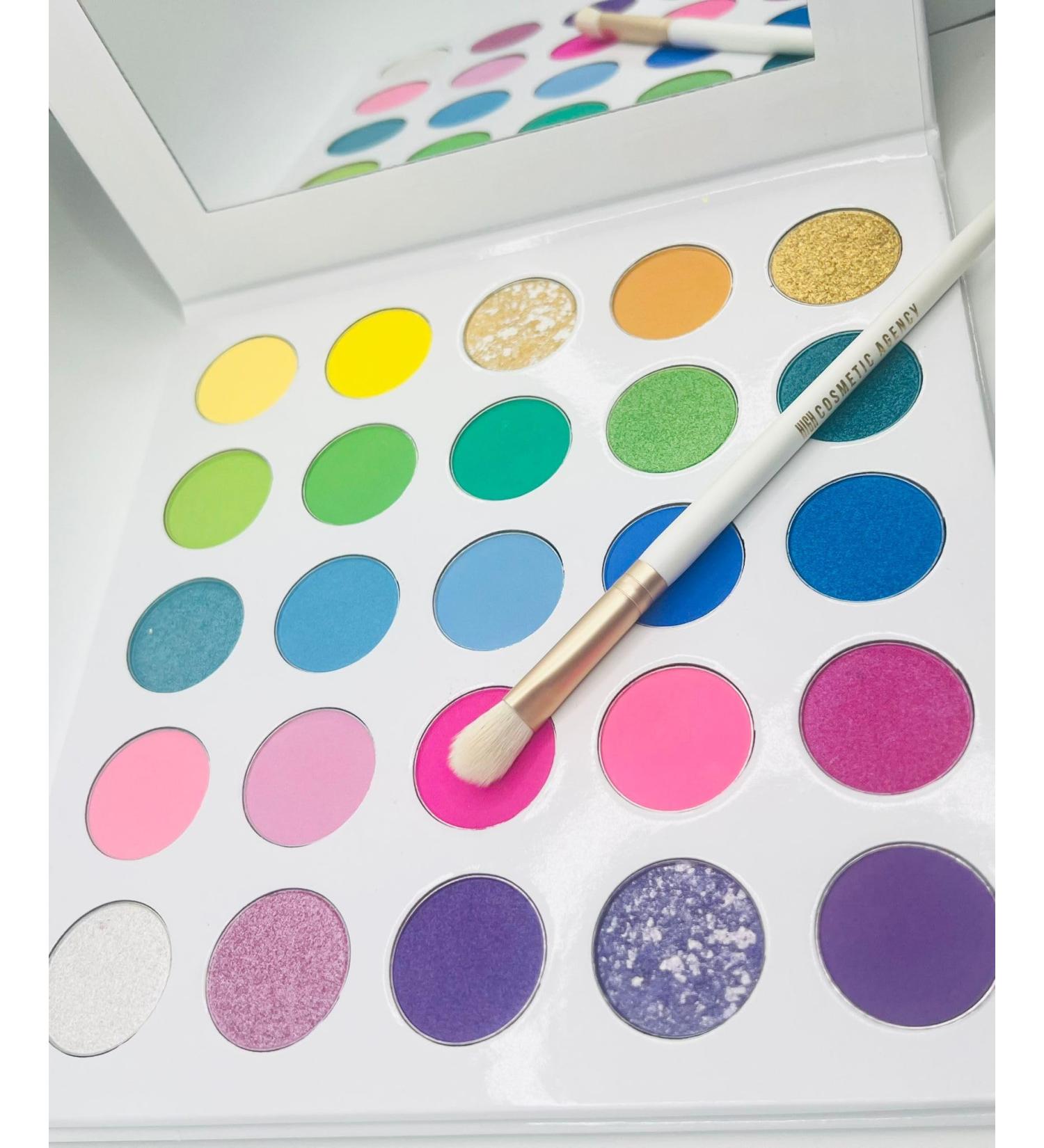 Buy EYESHADOW PALETTE - Radiant Hues Luxe Color Collection Glamour Shades & More | International Shipping - Buy Online on GoSupps.com