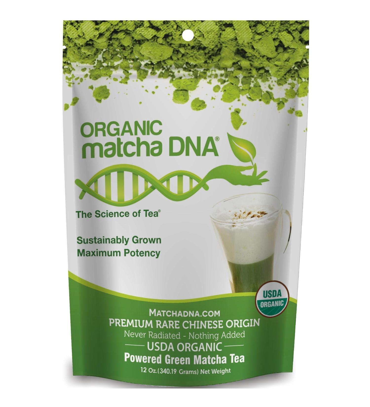 Certified Organic Matcha Green Tea Powder (12 oz) - Culinary Grade, USDA Organic - Buy Online on GoSupps.com