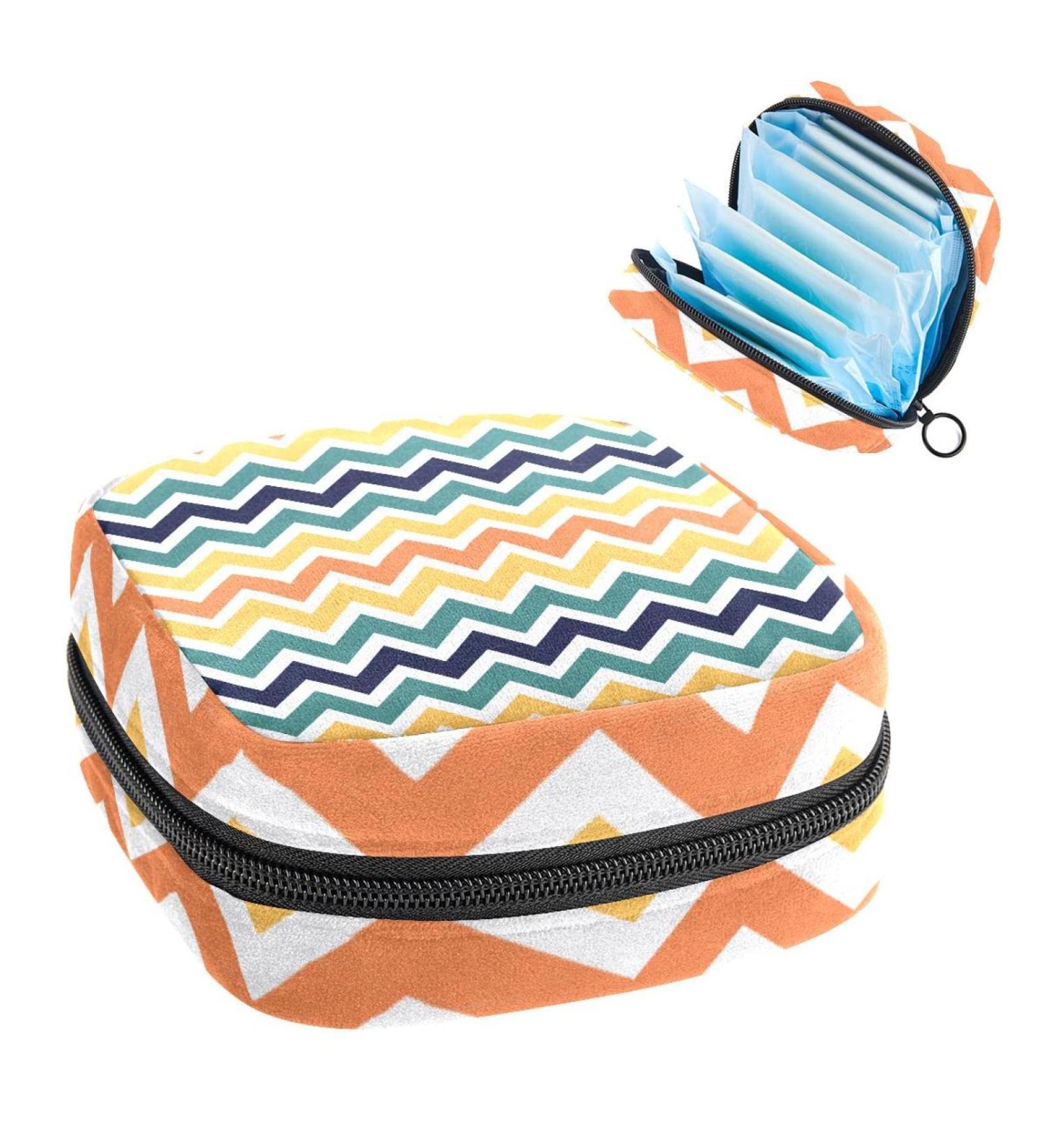 Buy Women's Colorful Bonds Storage Pocket Stillpad Holder - Portable Period Kit for Girls | Shop Now! - Buy Online on GoSupps.com