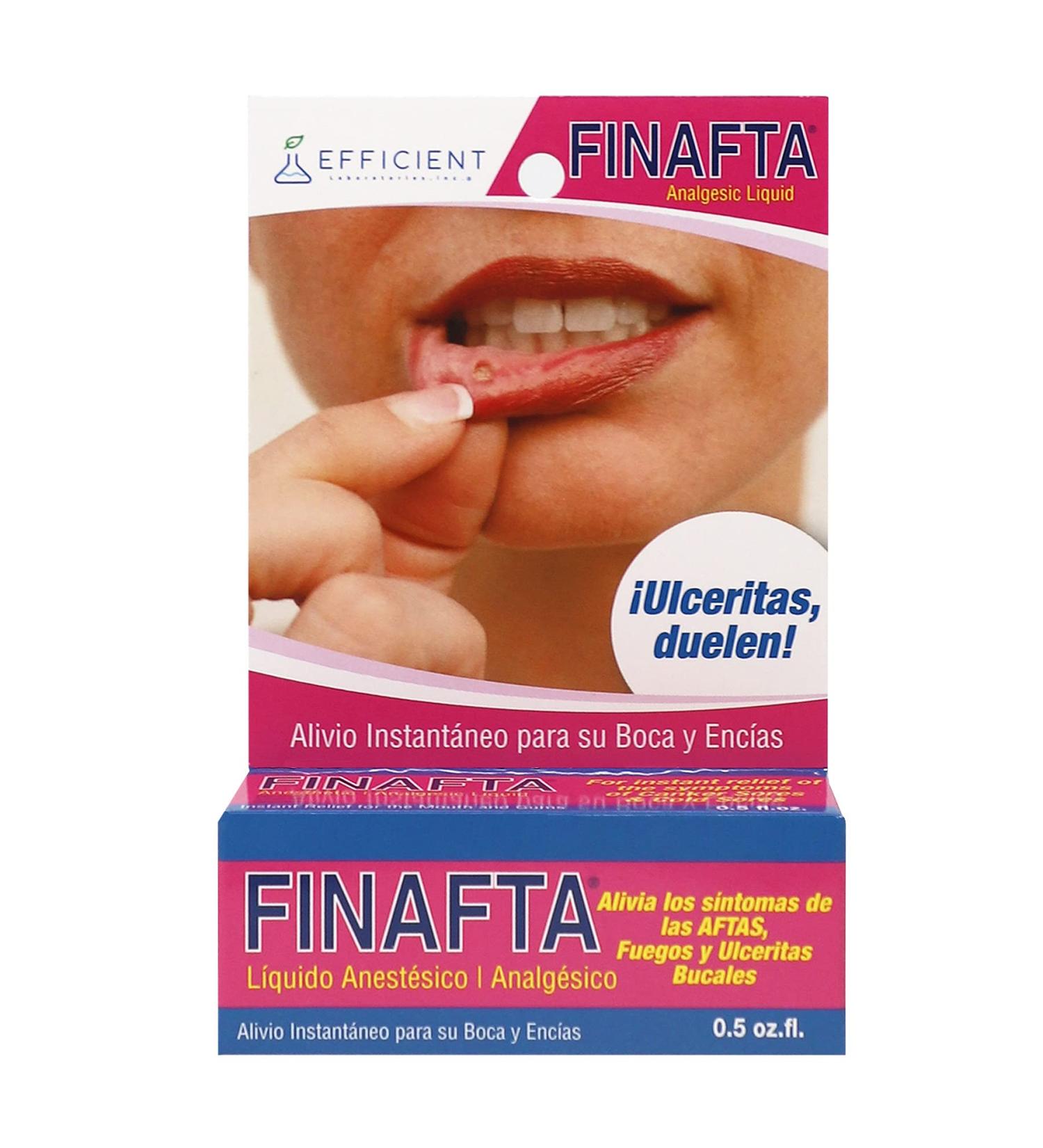 Finafta Oral Anesthetic: Treatment for Canker Sores & Mouth Irritations - Buy Online on GoSupps.com