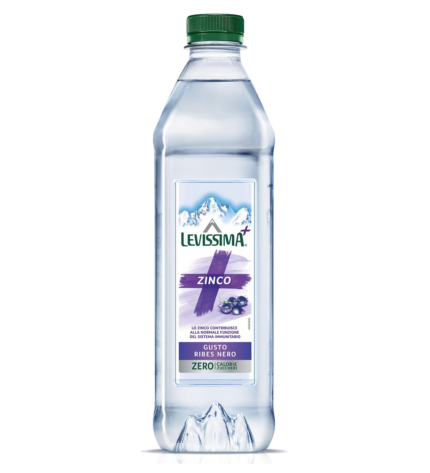 LEVISSIMA+ ANTI-OXYDANT l'eau min rale naturelle de Levissima et de Zinc 60cl - Buy Online on GoSupps.com