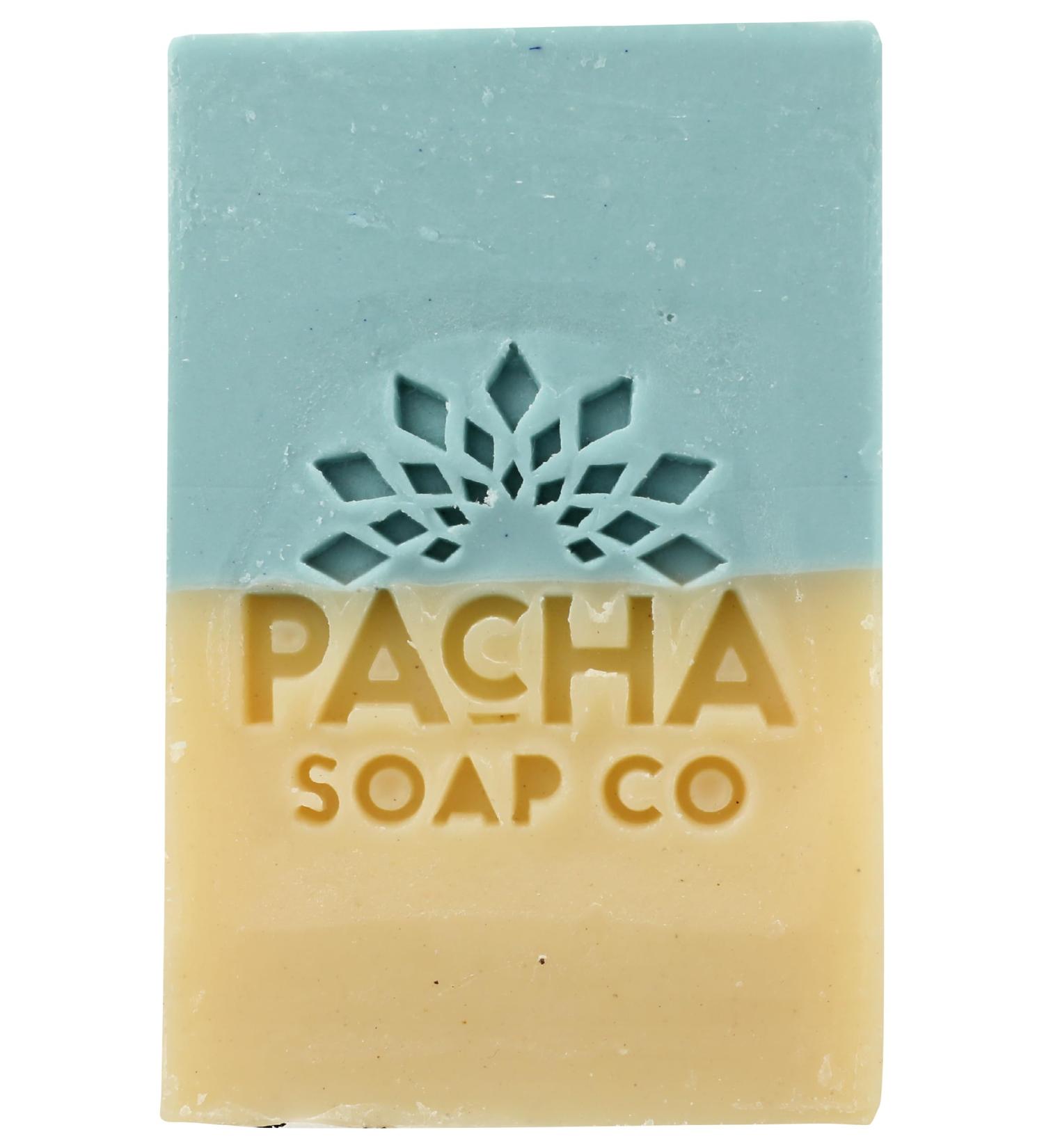 PACHA SOAP Sand And Sea Bar Soap - 4 OZ | Luxurious Natural Cleansing | Eco-Friendly & Vegan | International Shipping Available - Buy Online on GoSupps.com