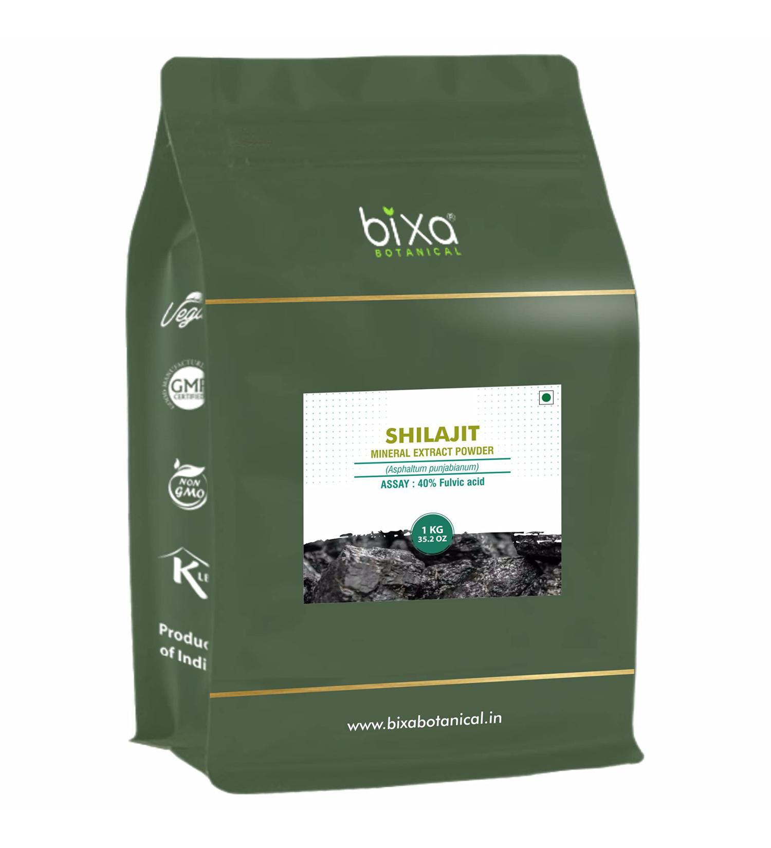Bixa BOTANICAL Shilajit Dry Extract - 40% Fulvic Acid | Gravimetry - Buy Online on GoSupps.com