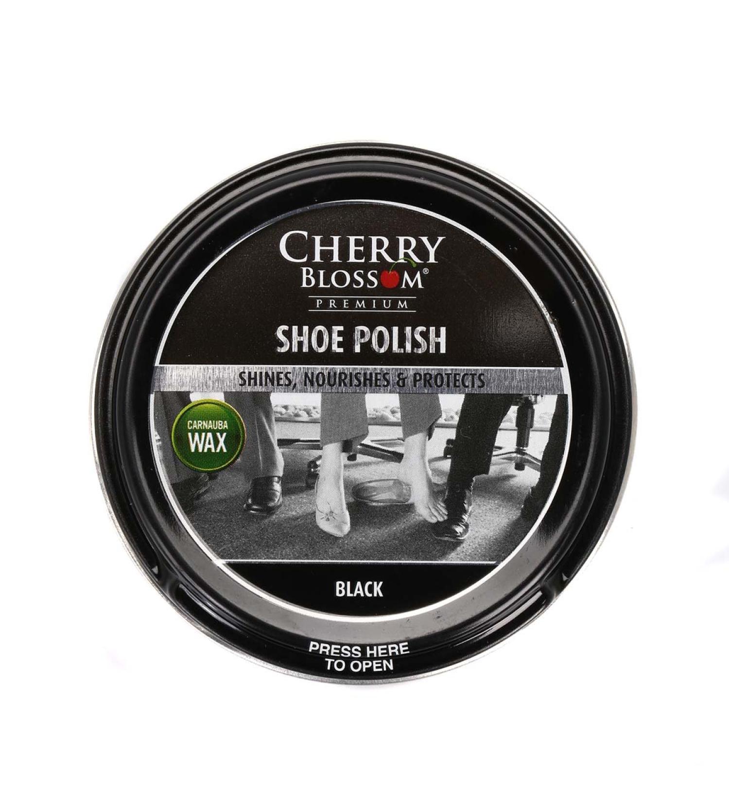 Cherry Blossom Traditional polish 50ml tins for smooth leather Shoes Boots